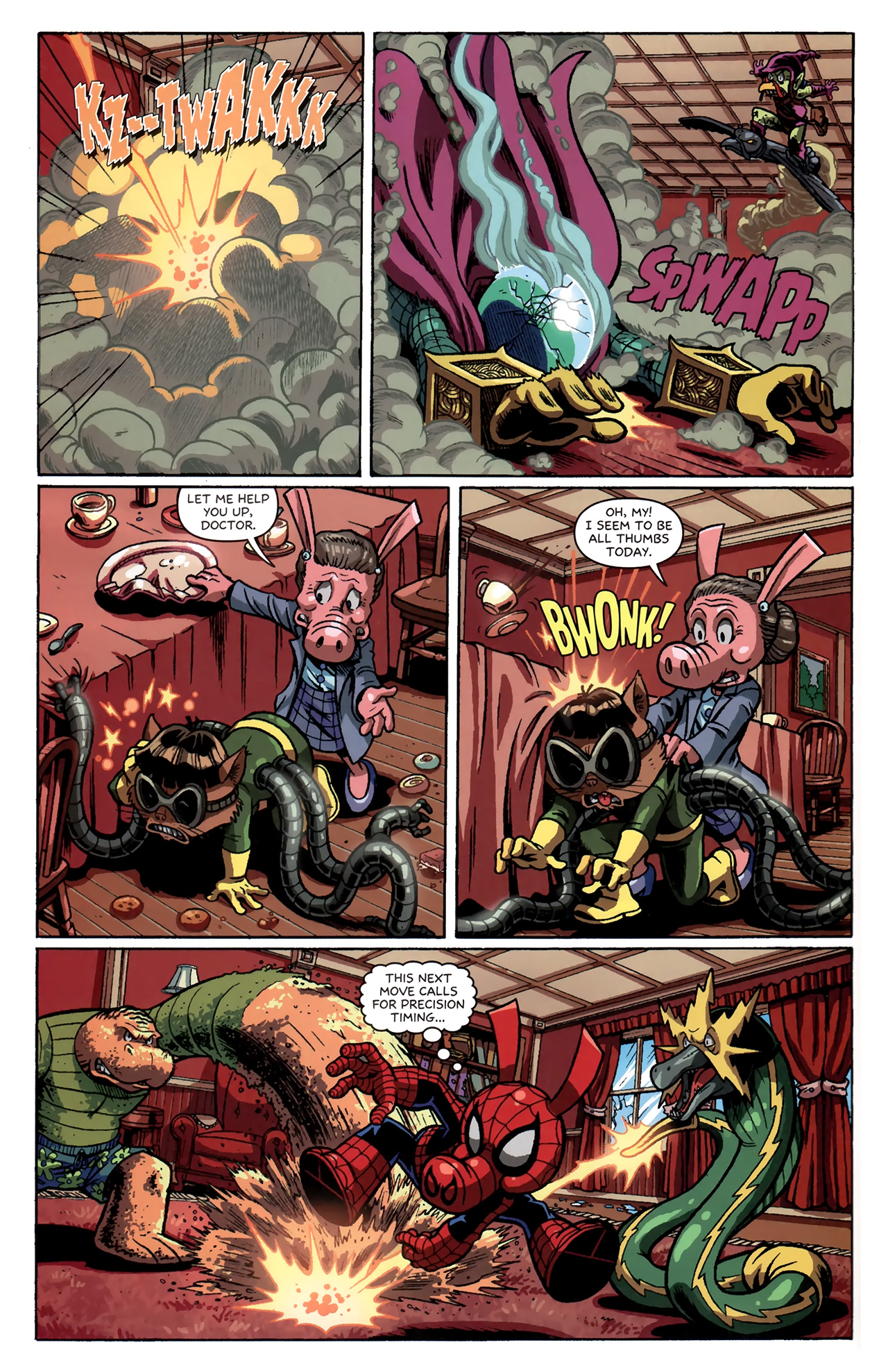 Read online Spider-Ham 25th Anniversary Special comic -  Issue # Full - 14