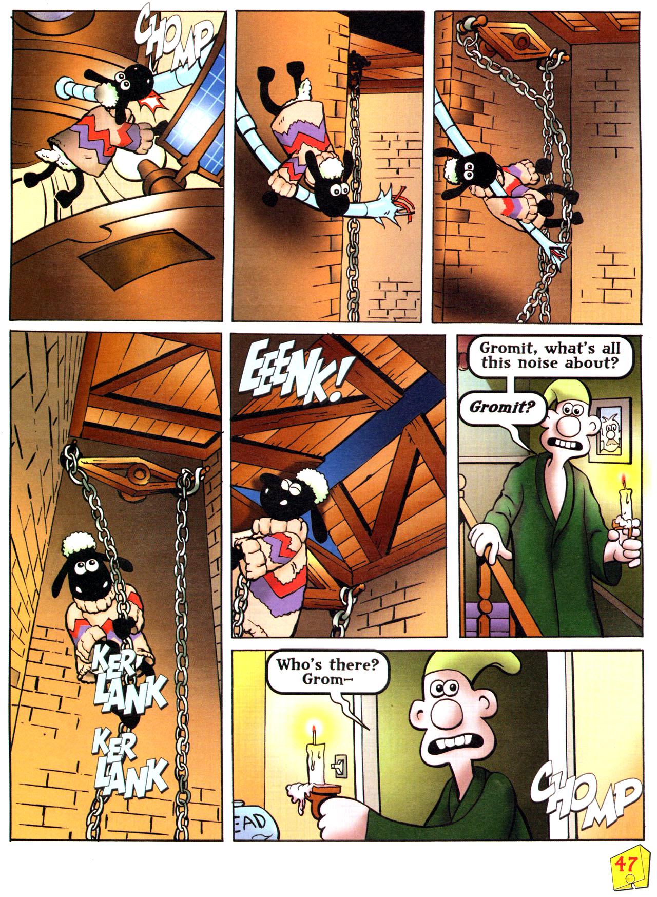 Read online Wallace and Gromit Annual comic -  Issue #2008 - 49