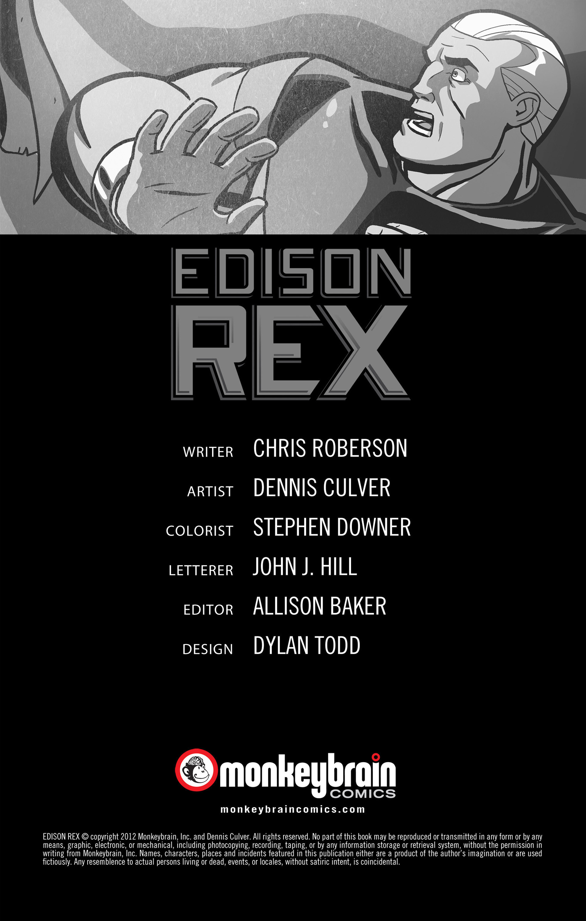 Read online Edison Rex comic -  Issue #4 - 2