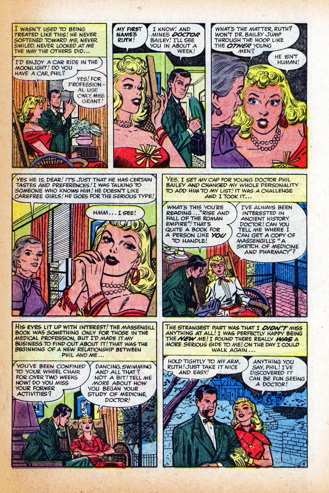 Read online Love Romances comic -  Issue #47 - 23