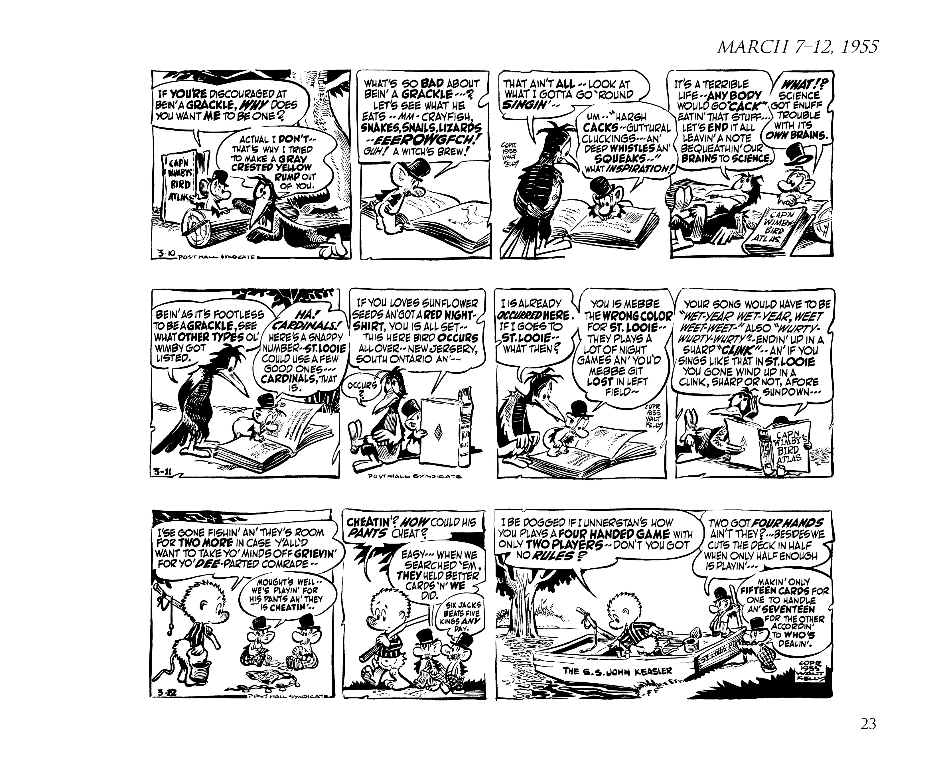 Read online Pogo by Walt Kelly: The Complete Syndicated Comic Strips comic -  Issue # TPB 4 (Part 1) - 35