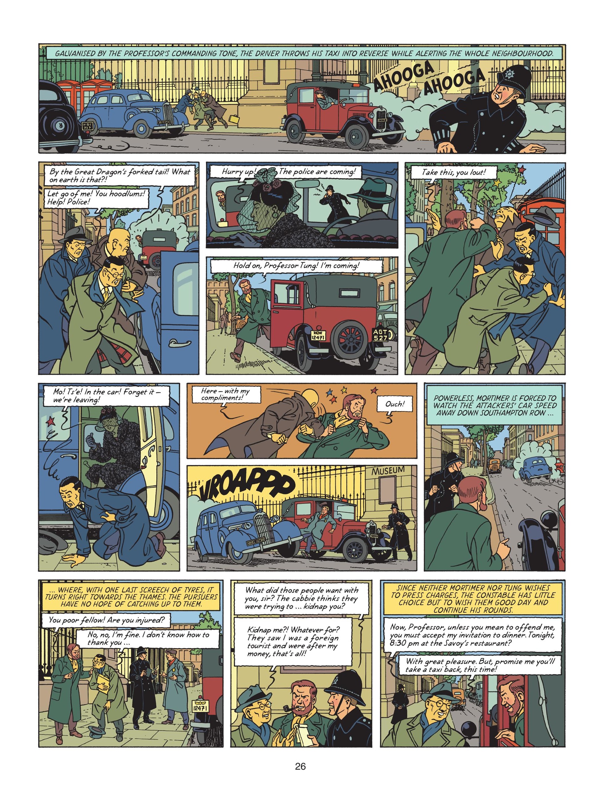 Read online Blake & Mortimer comic -  Issue #25 - 28