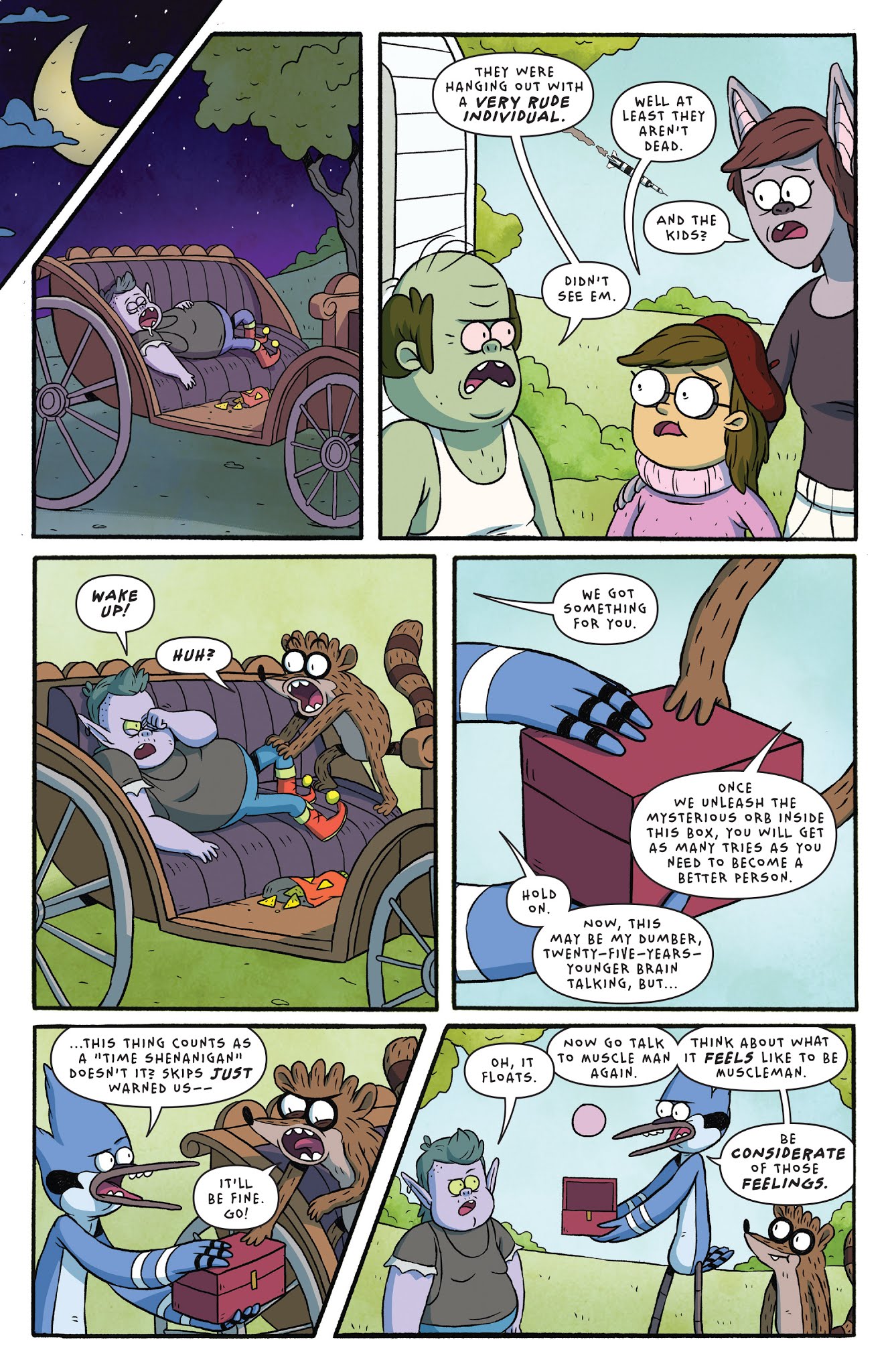 Read online Regular Show: 25 Years Later comic -  Issue #3 - 21