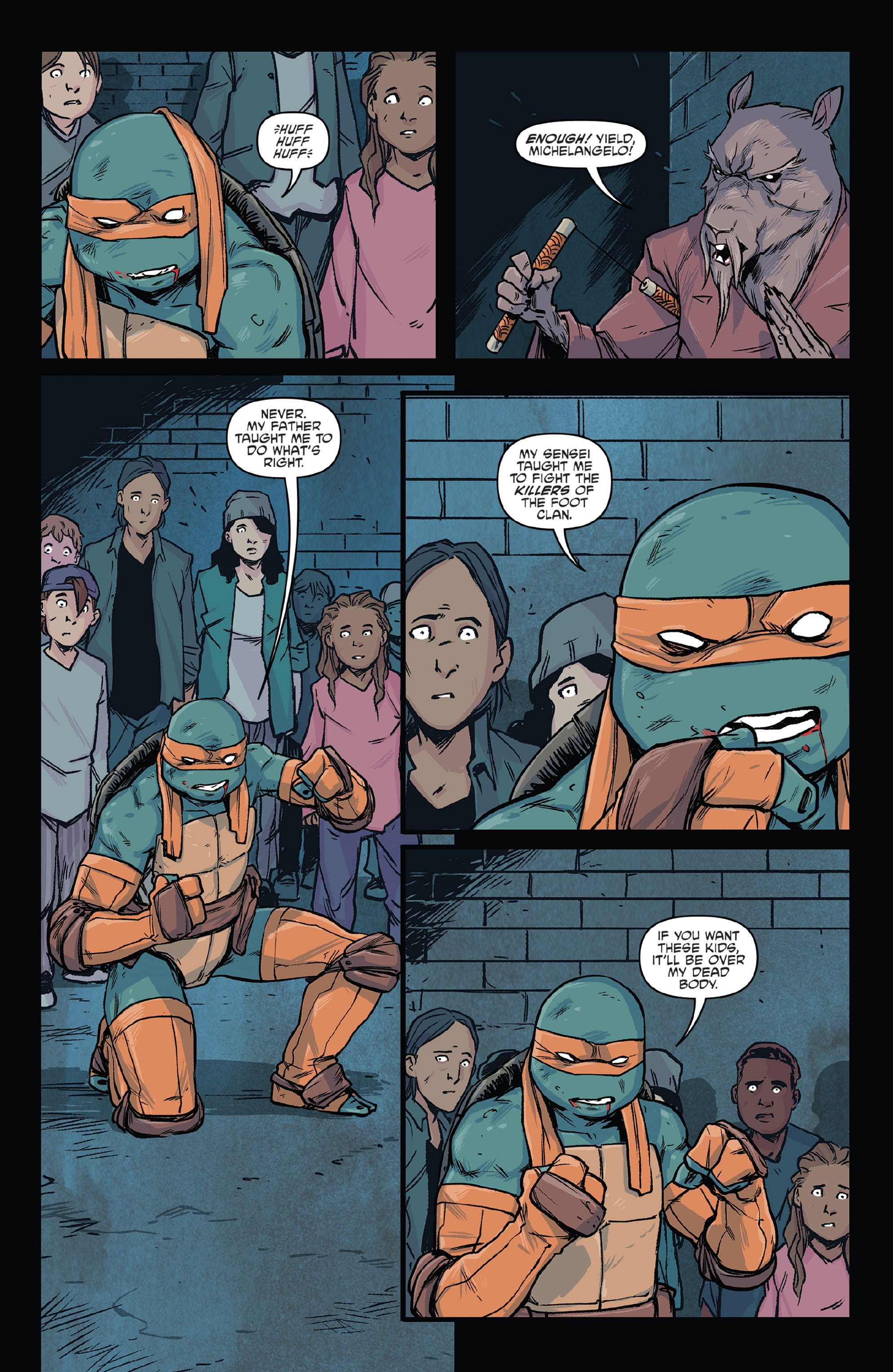 Read online Teenage Mutant Ninja Turtles: Best Of comic -  Issue # Michelangelo - 87