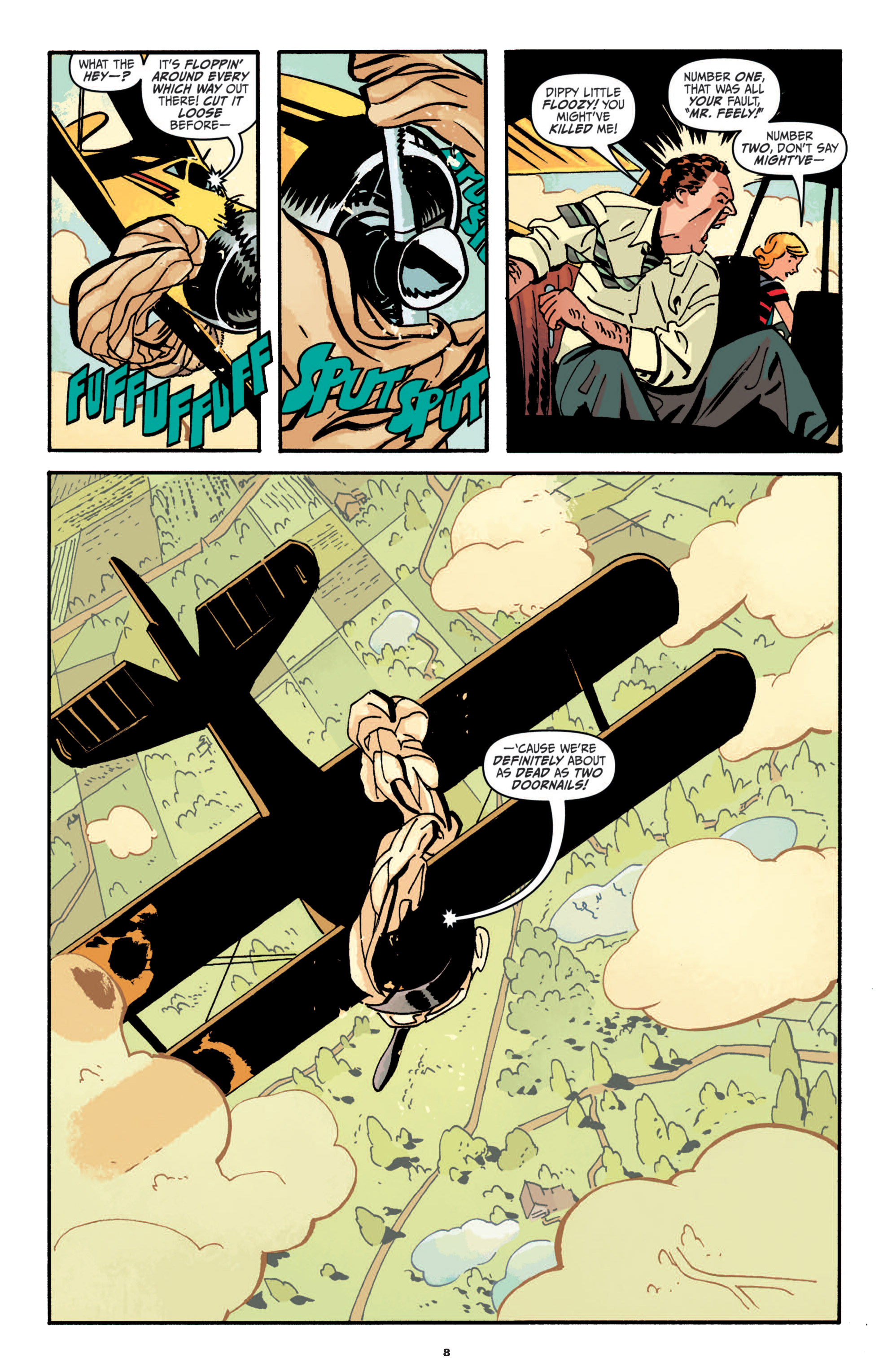 Read online The Rocketeer: Cargo of Doom comic -  Issue # TPB - 8