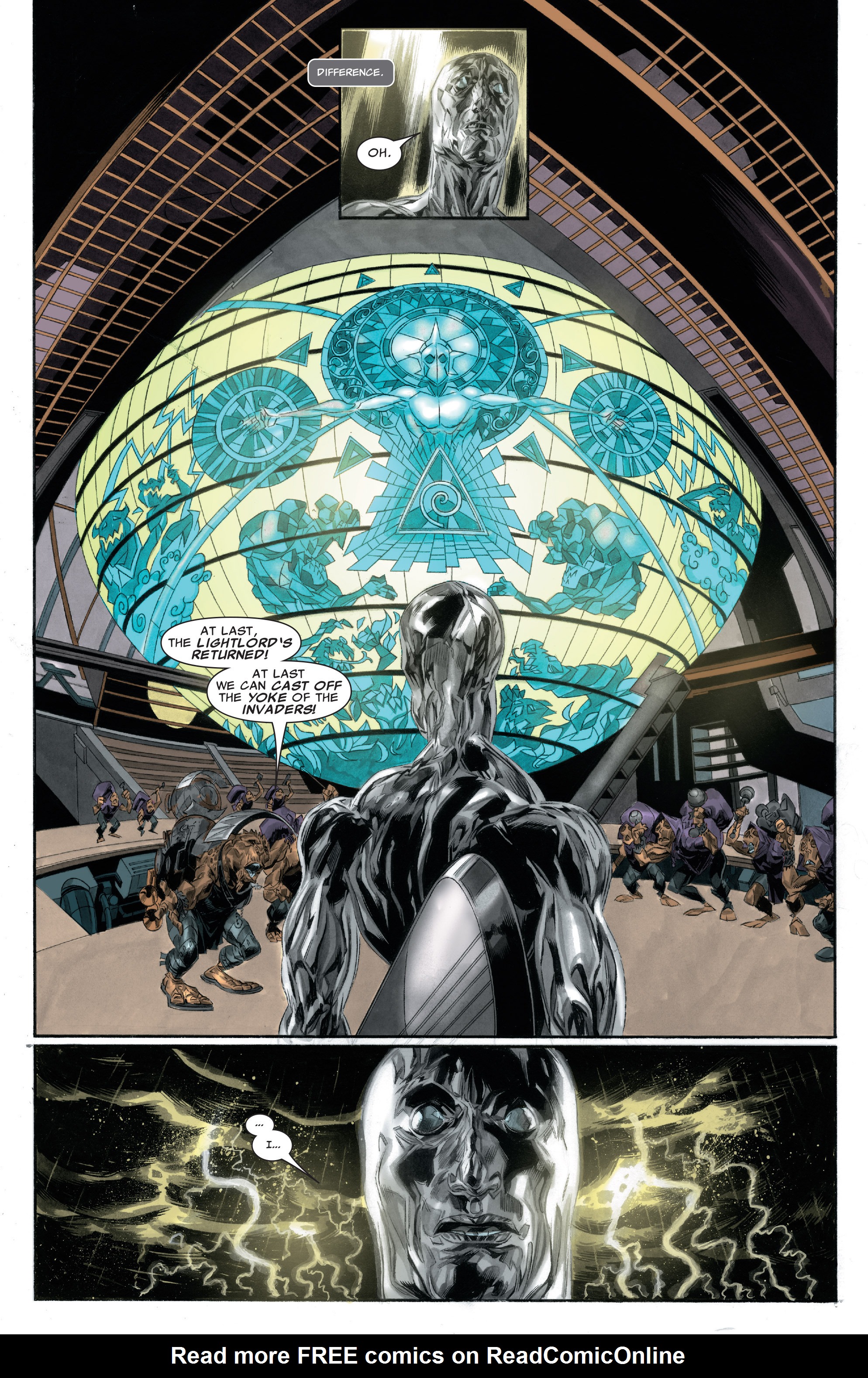 Read online Silver Surfer: In Thy Name comic -  Issue #2 - 15