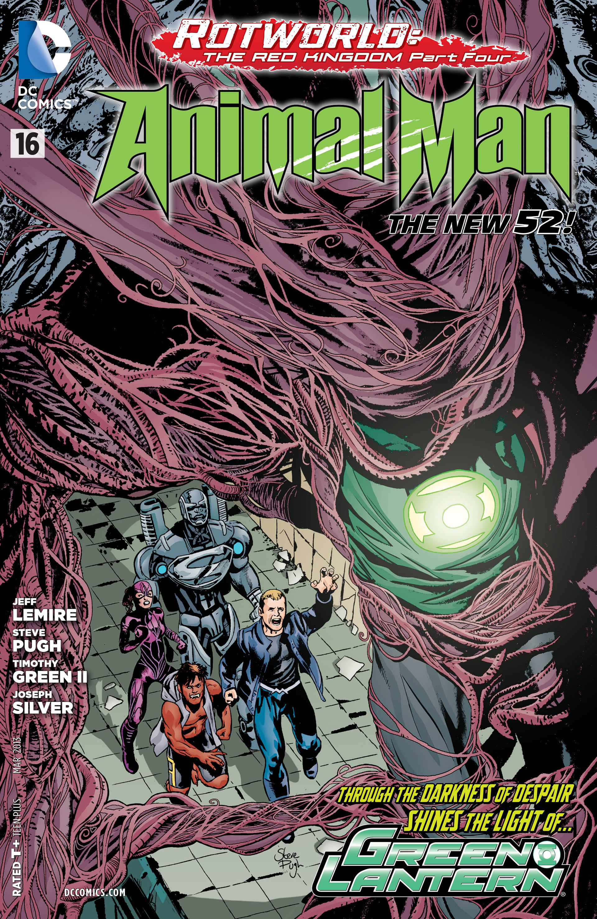 Read online Animal Man (2011) comic -  Issue #16 - 1