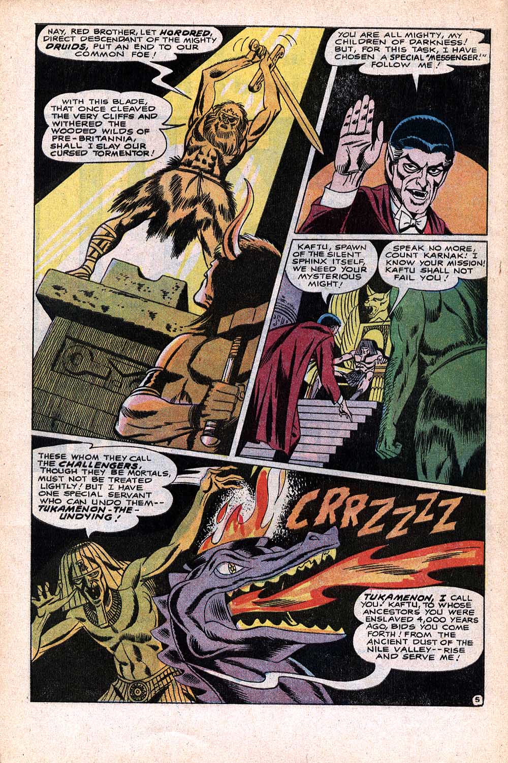 Read online Challengers of the Unknown (1958) comic -  Issue #63 - 6