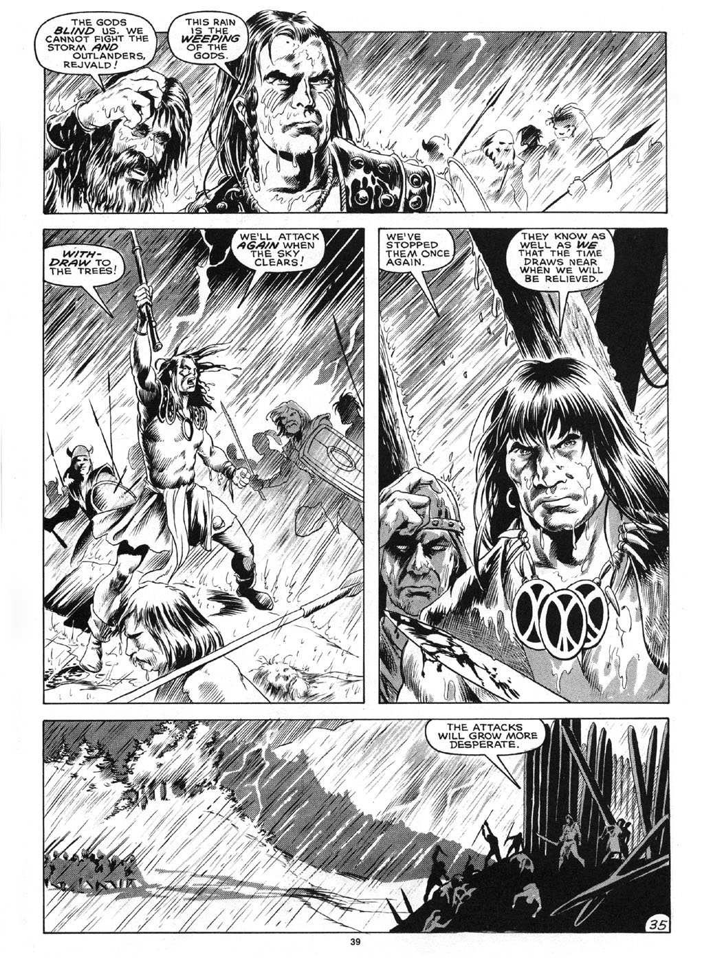 Read online The Savage Sword Of Conan comic -  Issue #163 - 40