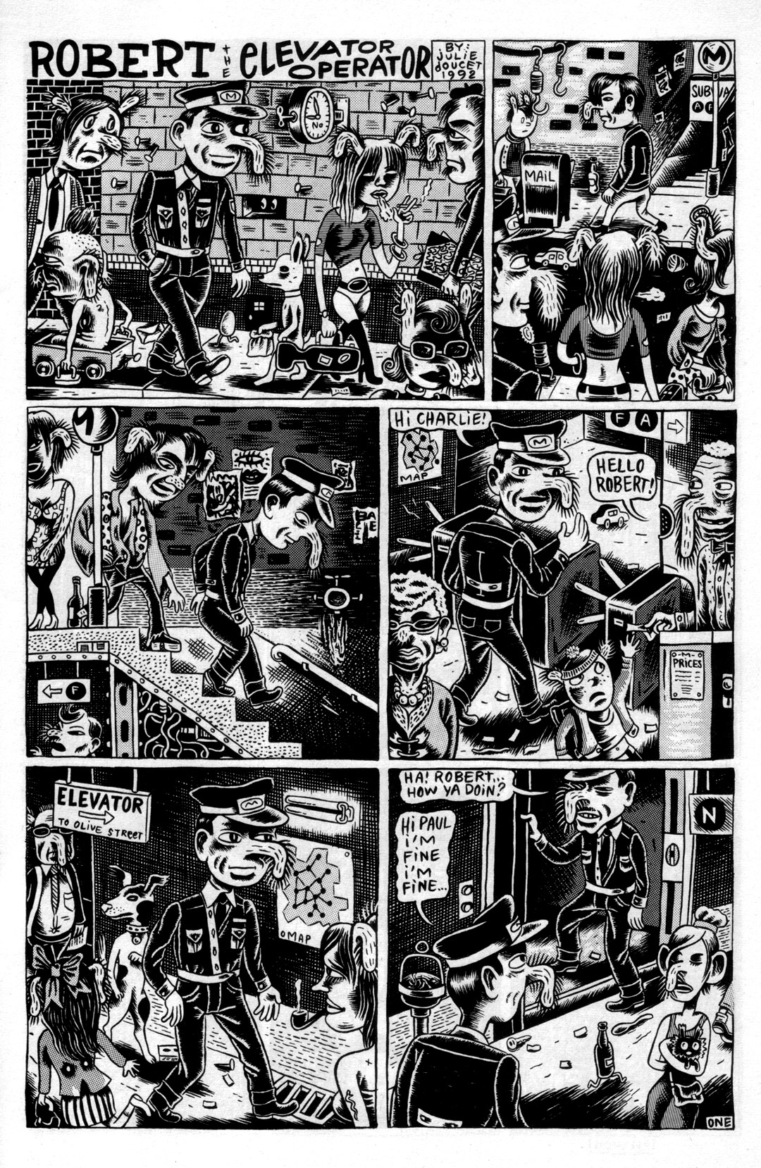 Read online Dirty Plotte comic -  Issue #6 - 21