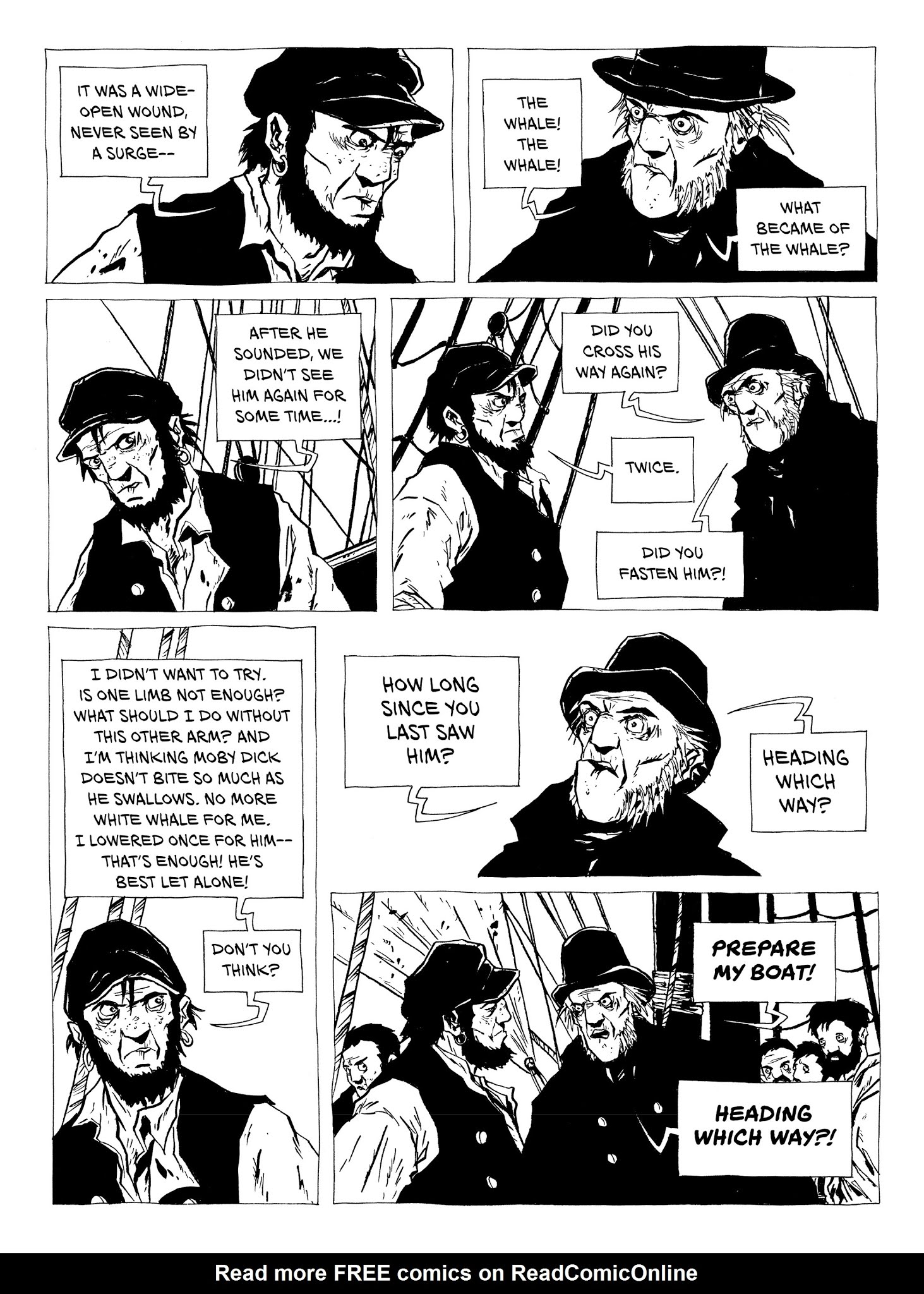 Read online Moby Dick comic -  Issue # TPB (Part 2) - 11