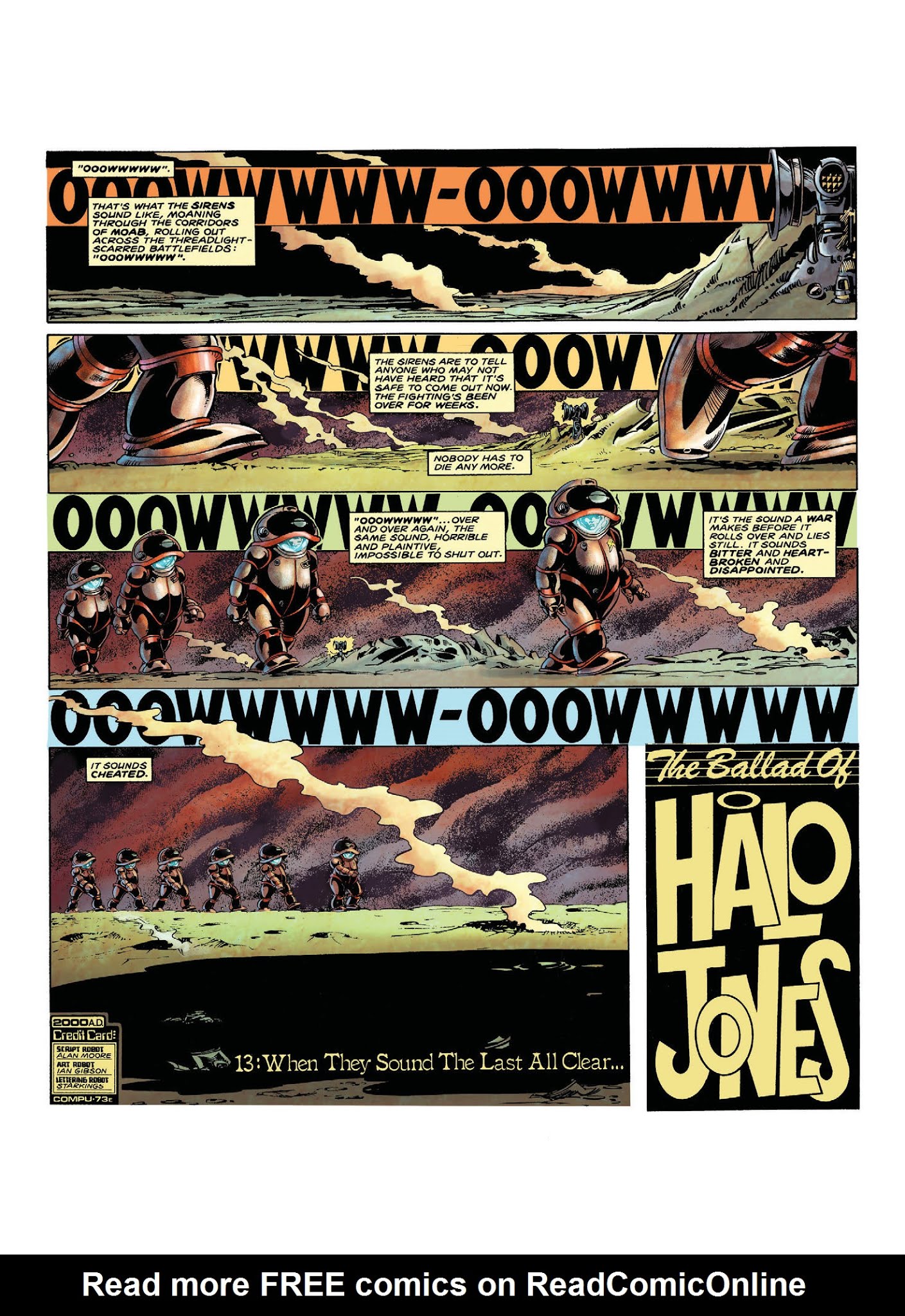 Read online The Ballad of Halo Jones (2018) comic -  Issue # TPB 3 - 70