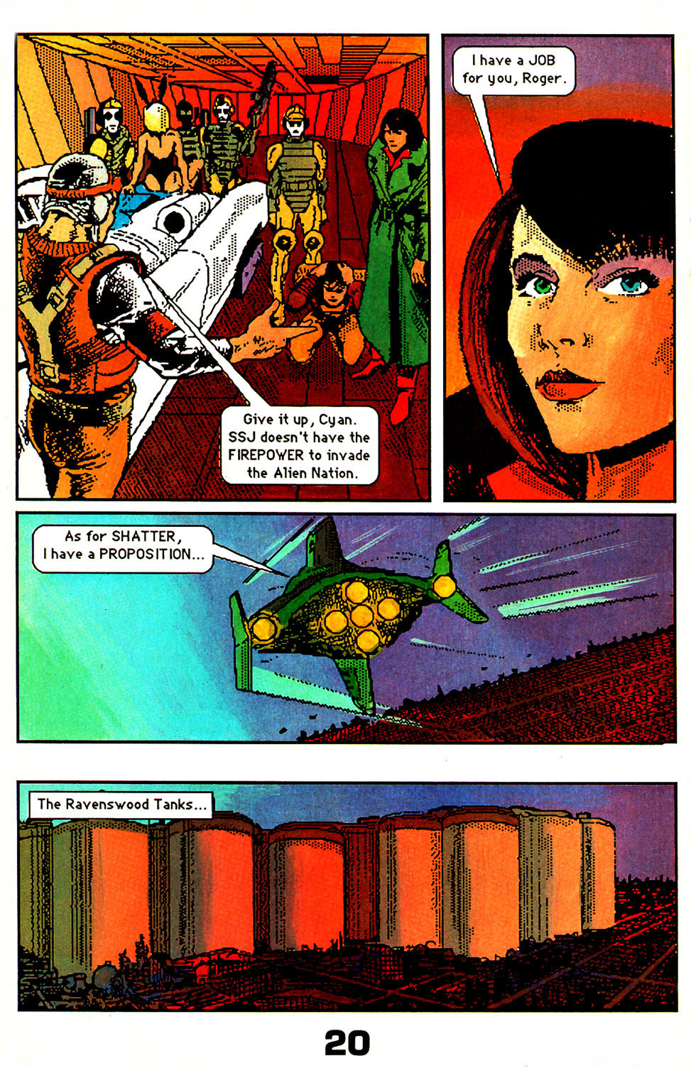 Read online Shatter comic -  Issue #3 - 23