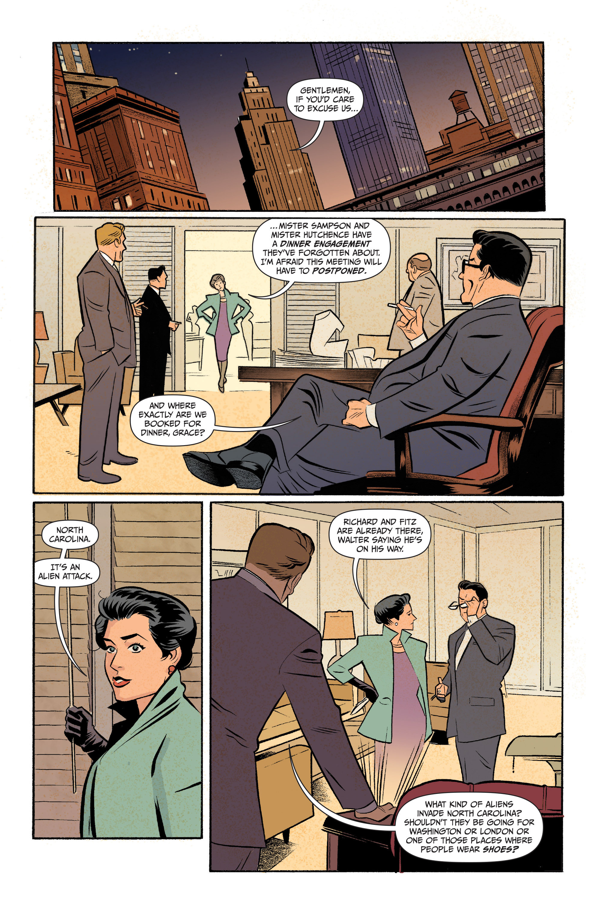 Read online Jupiter's Circle comic -  Issue #1 - 10