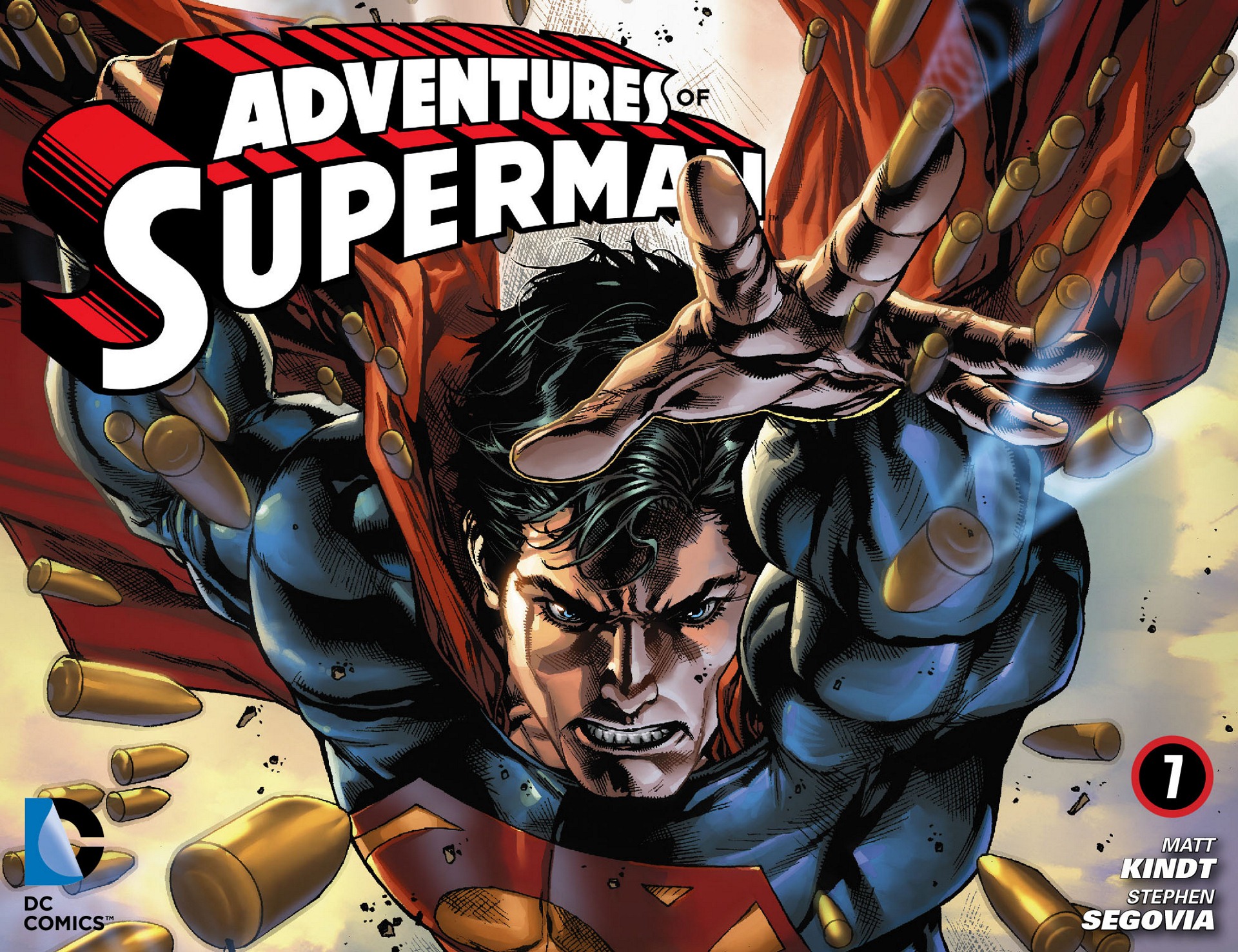 Read online Adventures of Superman [I] comic -  Issue #7 - 1