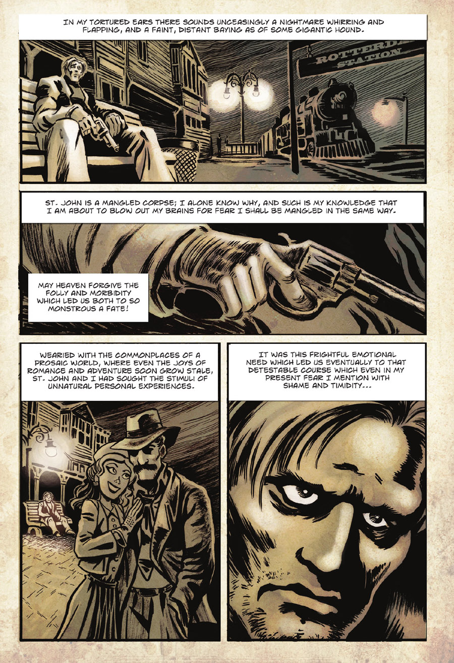 Read online The Lovecraft Anthology comic -  Issue # TPB 2 - 57