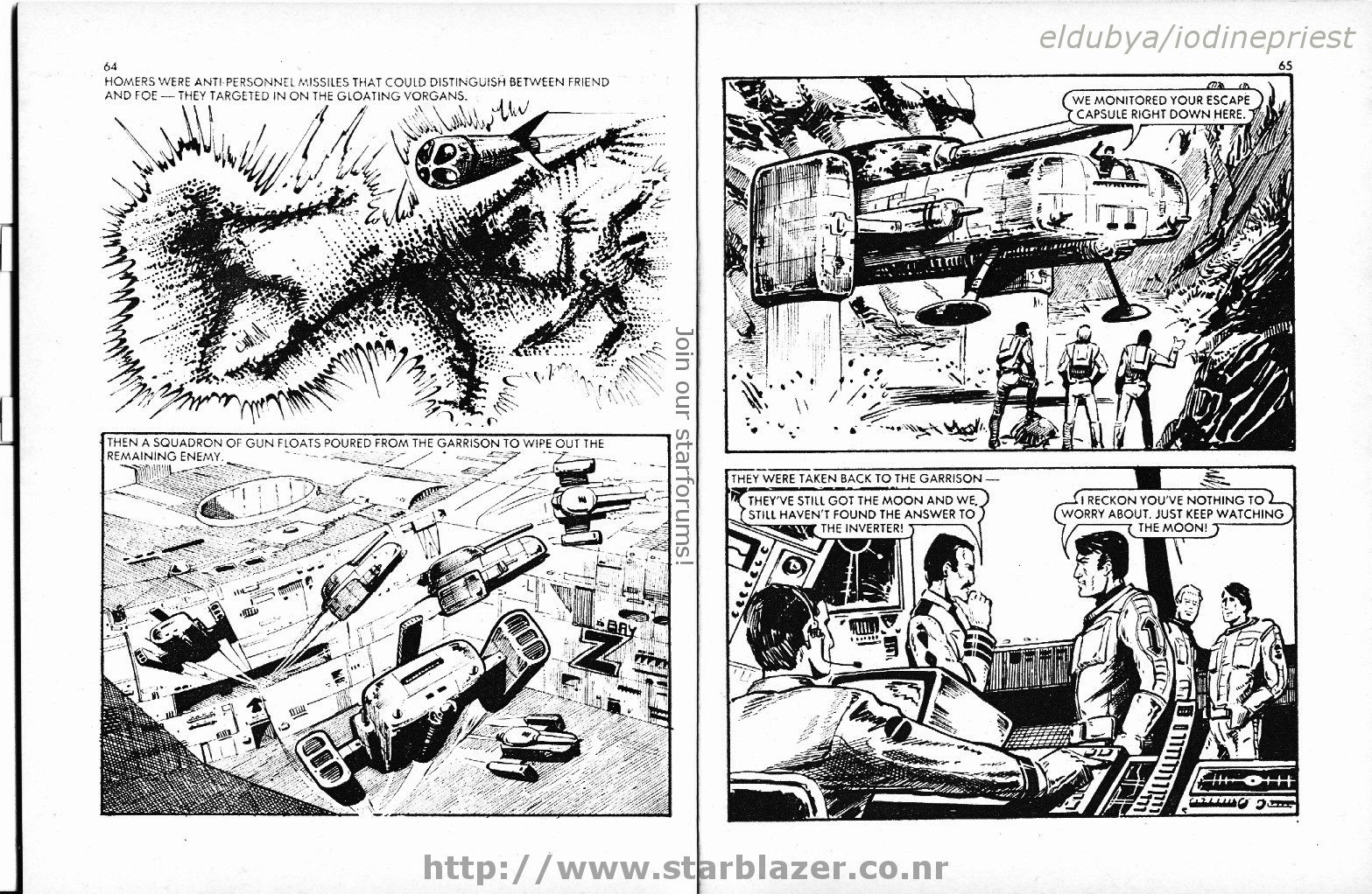 Read online Starblazer comic -  Issue #98 - 34