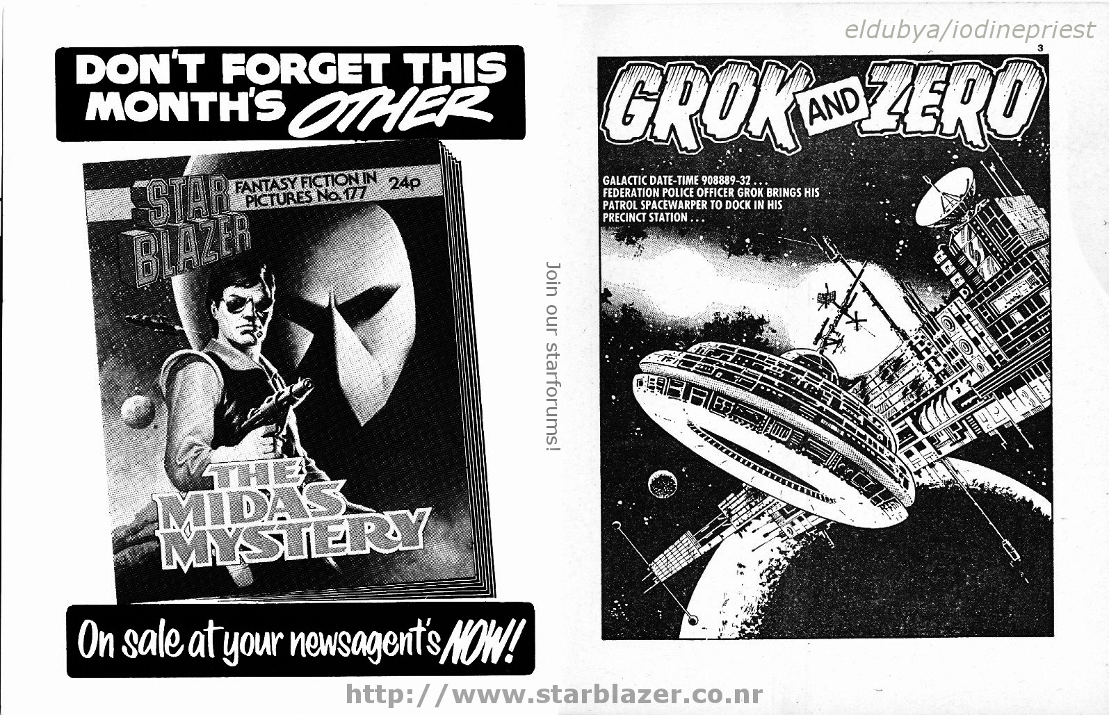Read online Starblazer comic -  Issue #176 - 3