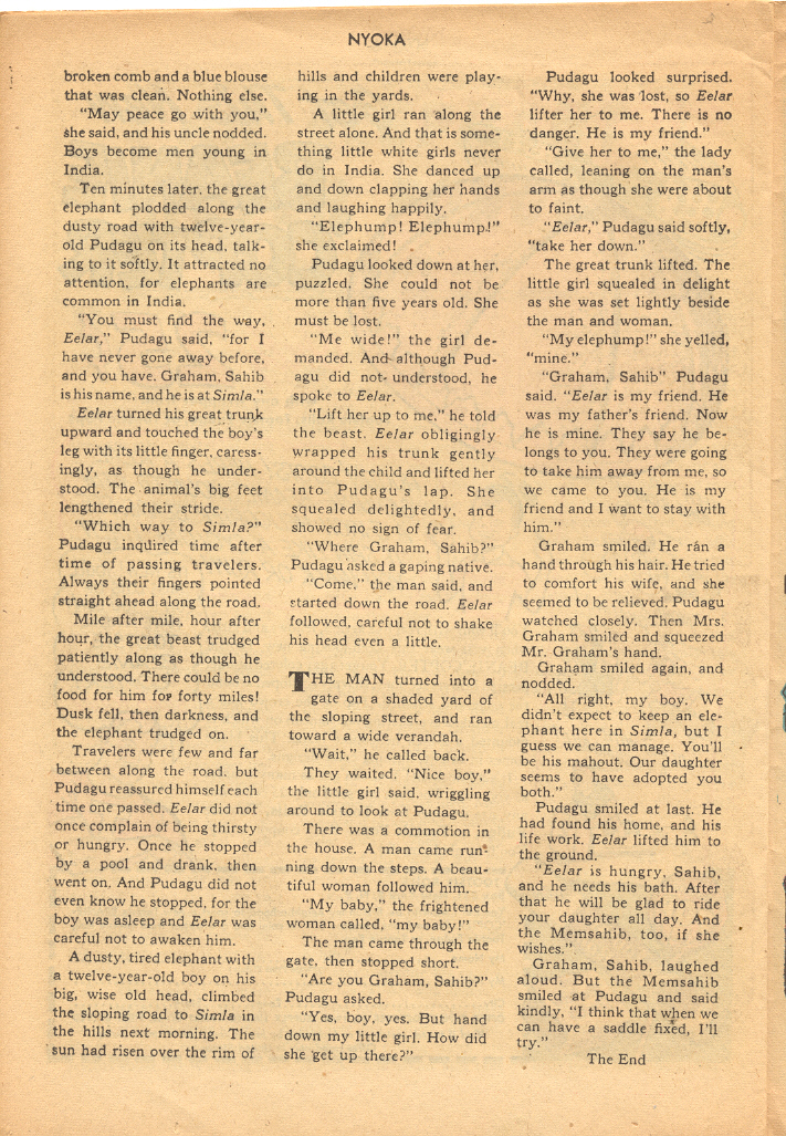 Read online Nyoka the Jungle Girl (1945) comic -  Issue #23 - 24