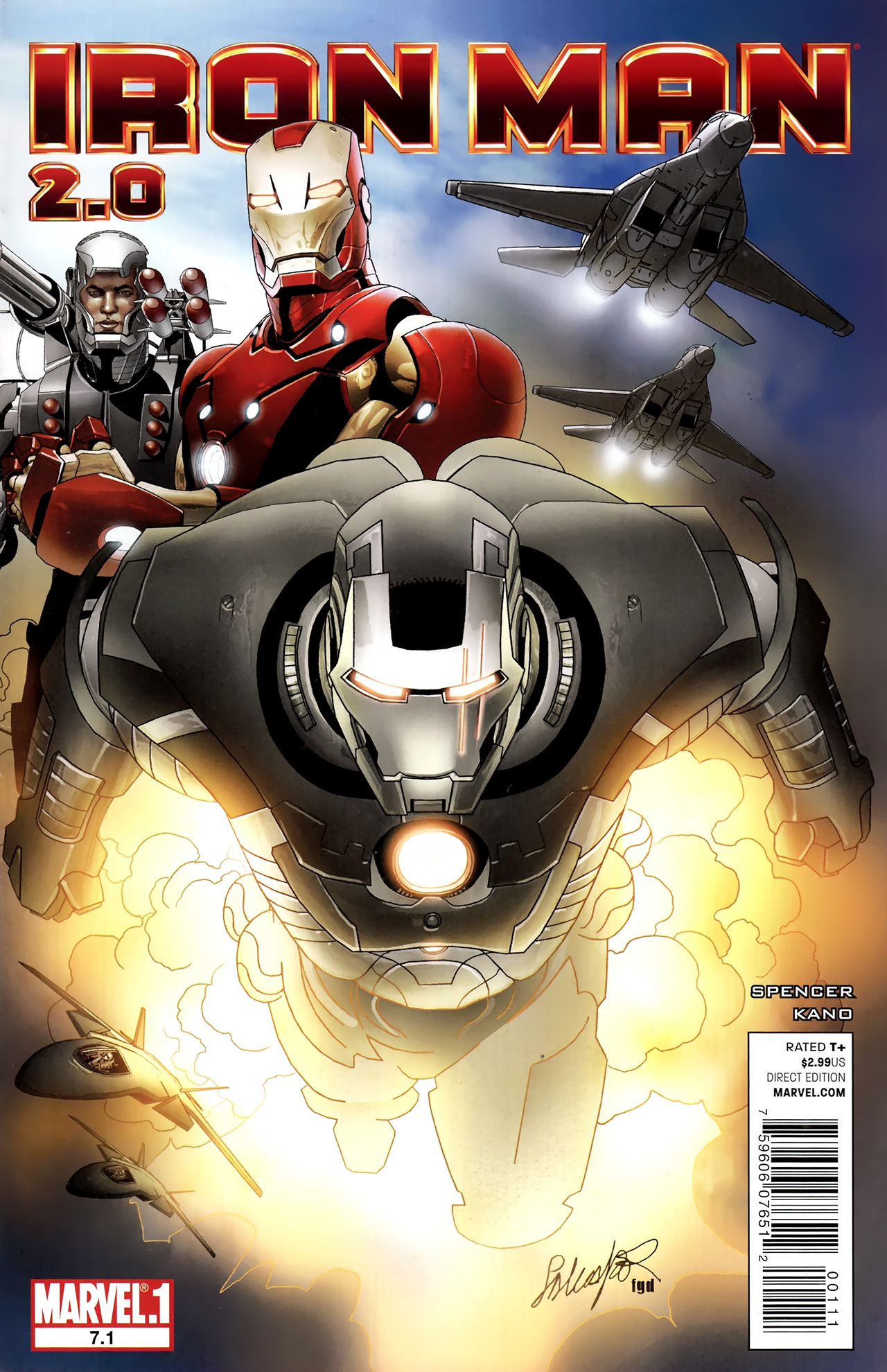 Read online Iron Man 2.0 comic -  Issue #7.1 - 1
