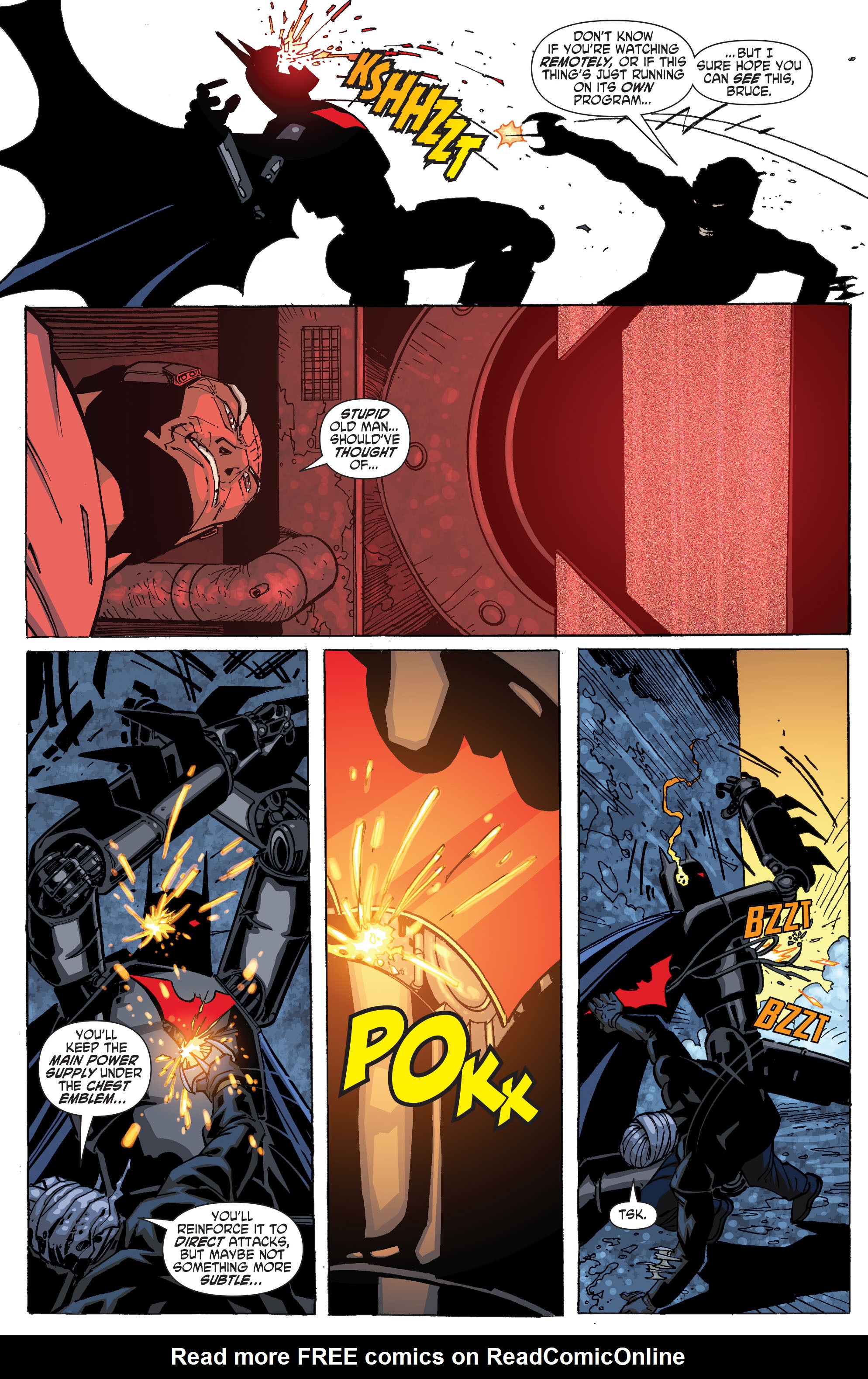 Read online Batman Beyond (2010) comic -  Issue # _TPB - 87