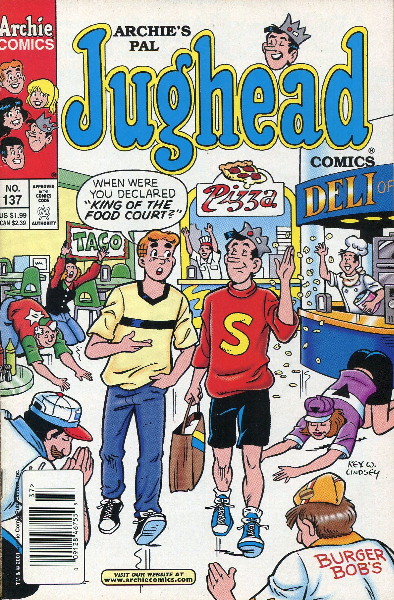 Read online Archie's Pal Jughead Comics comic -  Issue #137 - 1