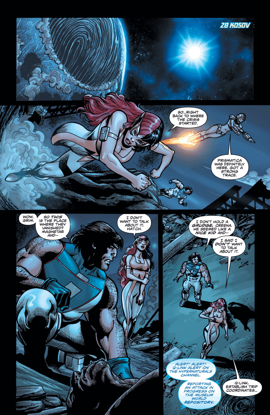 Read online The Hypernaturals comic -  Issue #7 - 22