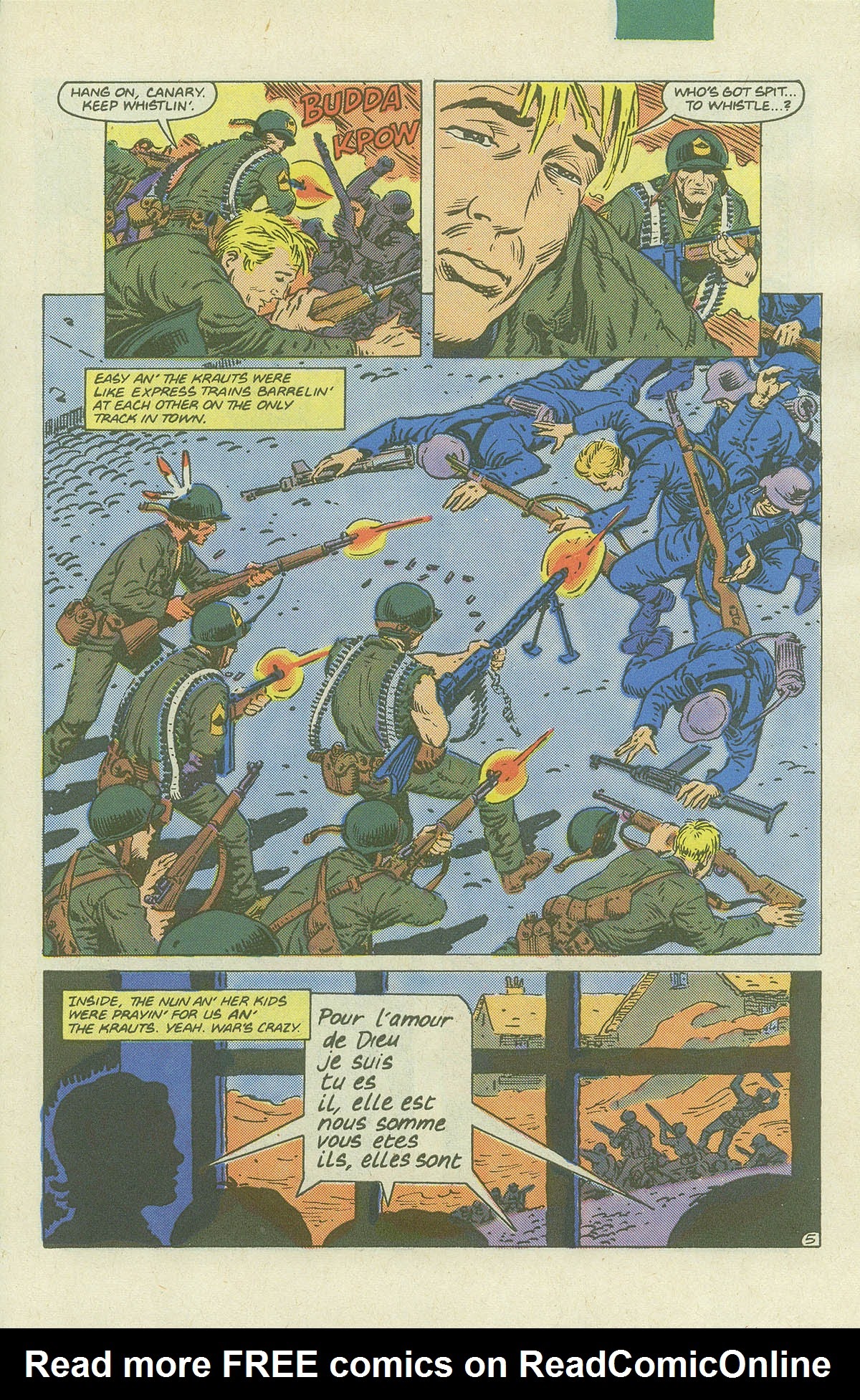 Read online Sgt. Rock comic -  Issue #421 - 8