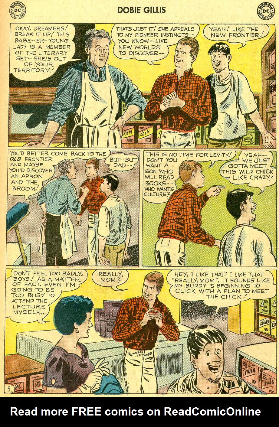 Read online Many Loves of Dobie Gillis comic -  Issue #9 - 7