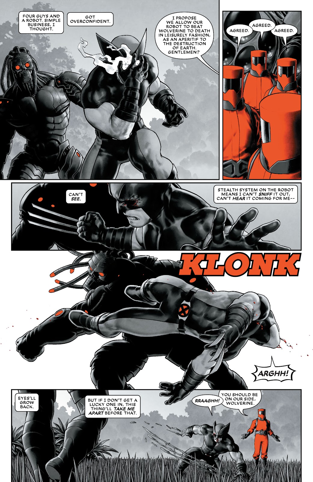 Wolverine: Black, White & Blood issue 3 - Page 27