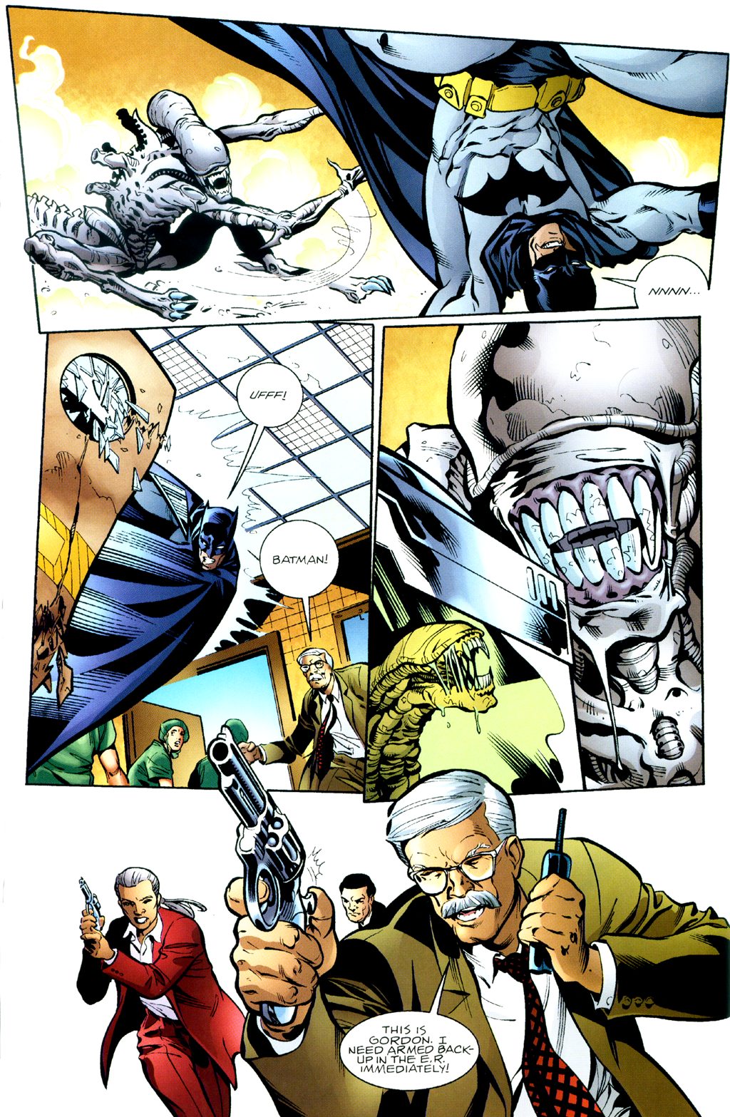 Read online Batman/Aliens II comic -  Issue #2 - 13