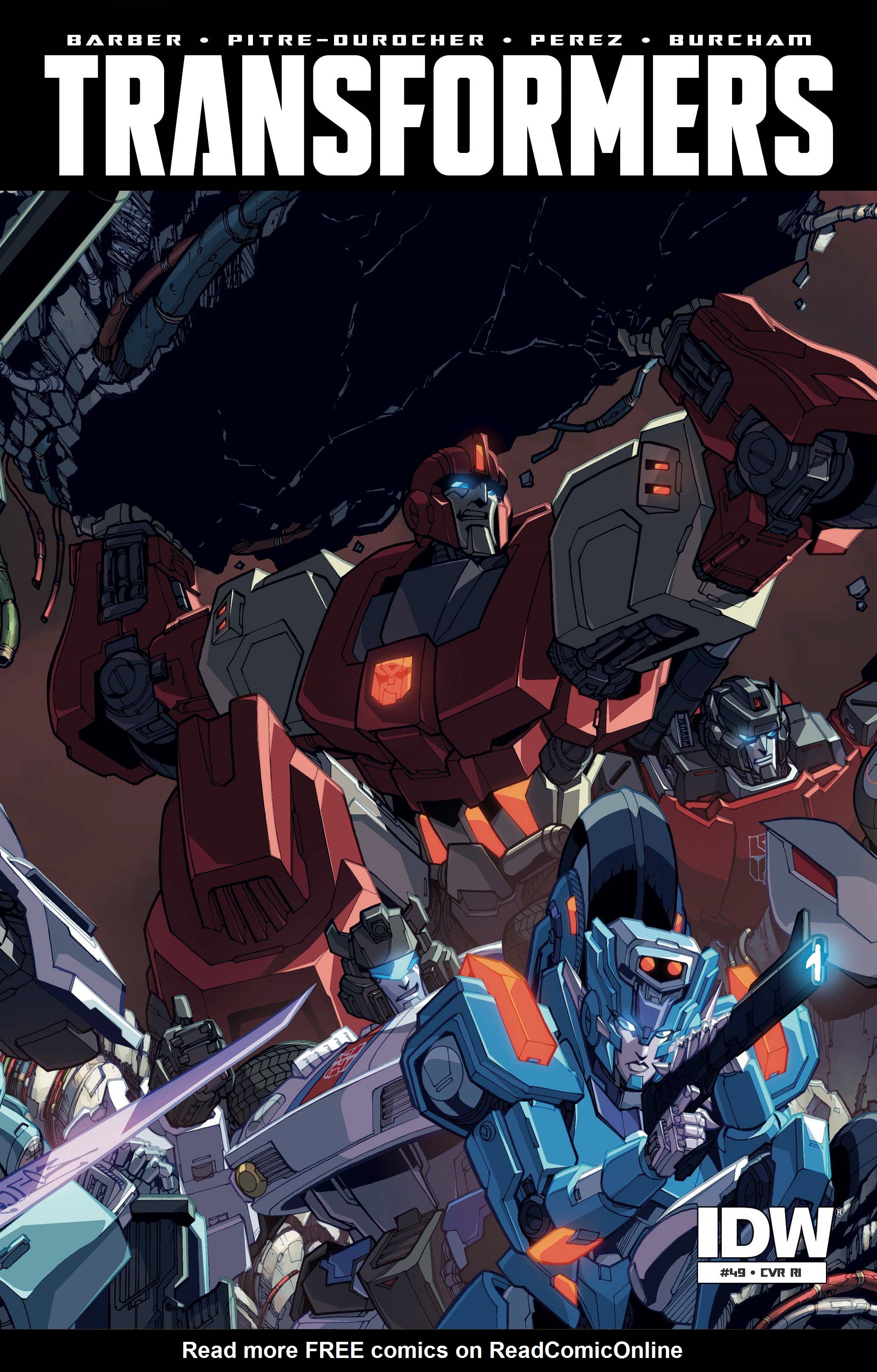 Read online The Transformers (2014) comic -  Issue #49 - 2