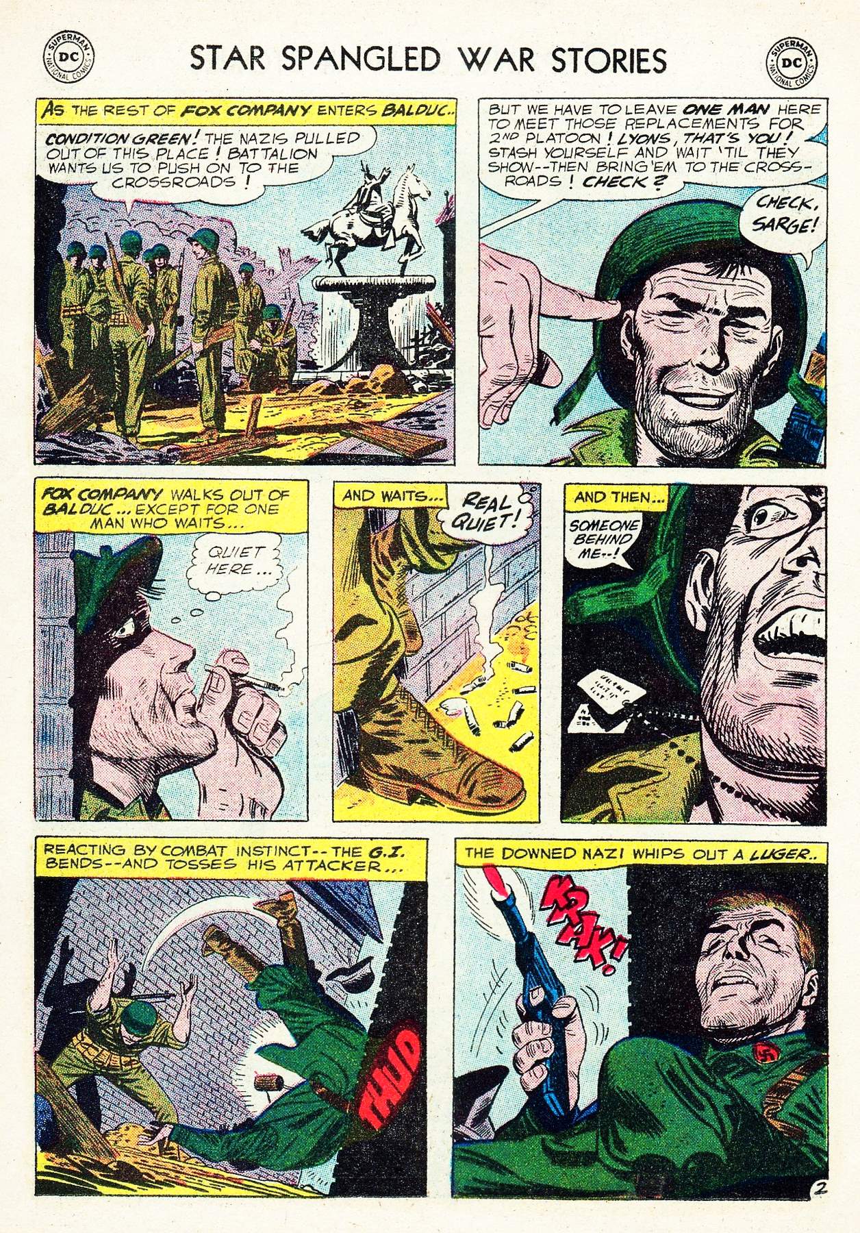 Read online Star Spangled War Stories (1952) comic -  Issue #58 - 14