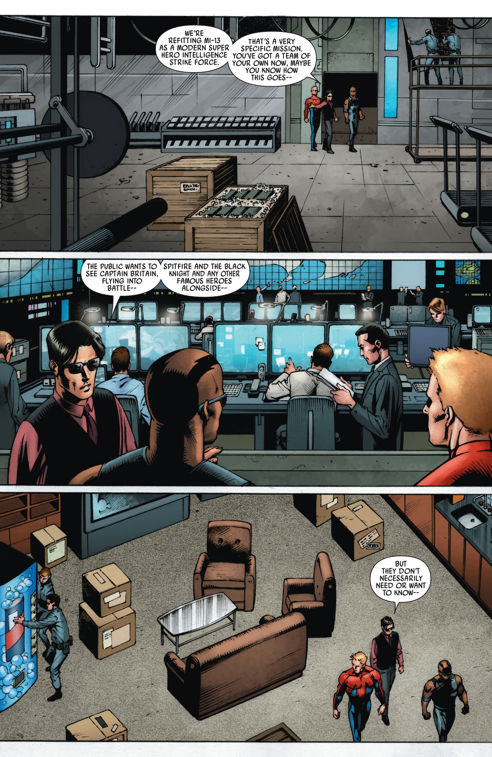 Read online Captain Britain and MI13 comic -  Issue #5 - 15