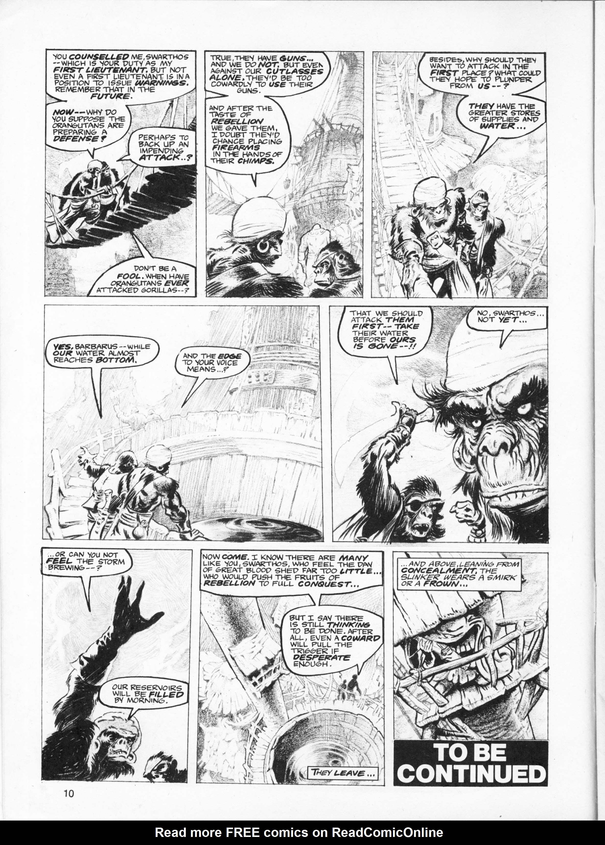 Read online Planet of the Apes (1974) comic -  Issue #46 - 10
