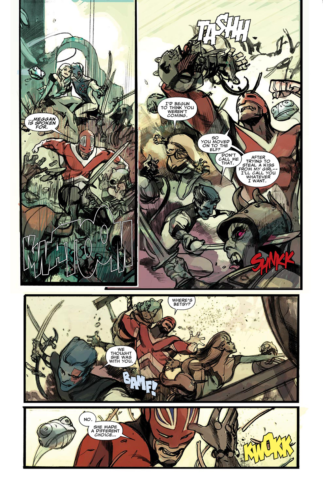 Read online Uncanny X-Force (2010) comic -  Issue #23 - 6