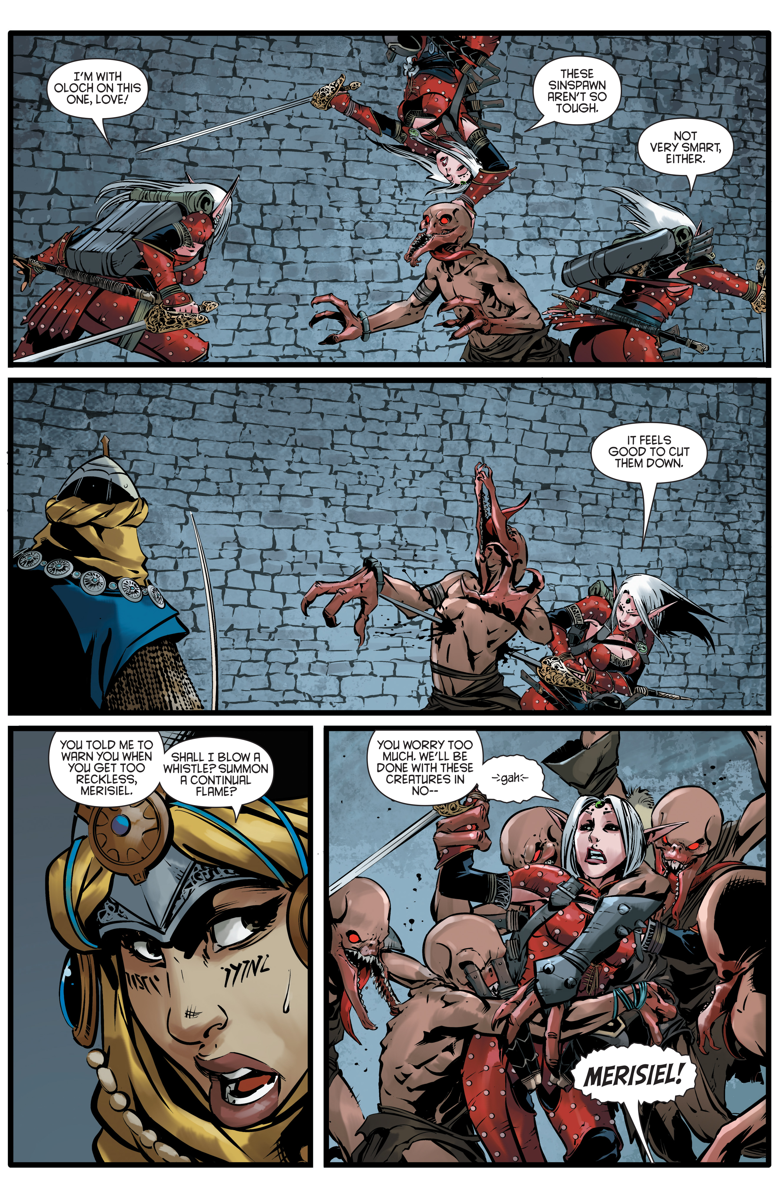 Read online Pathfinder: Hollow Mountain comic -  Issue #4 - 7