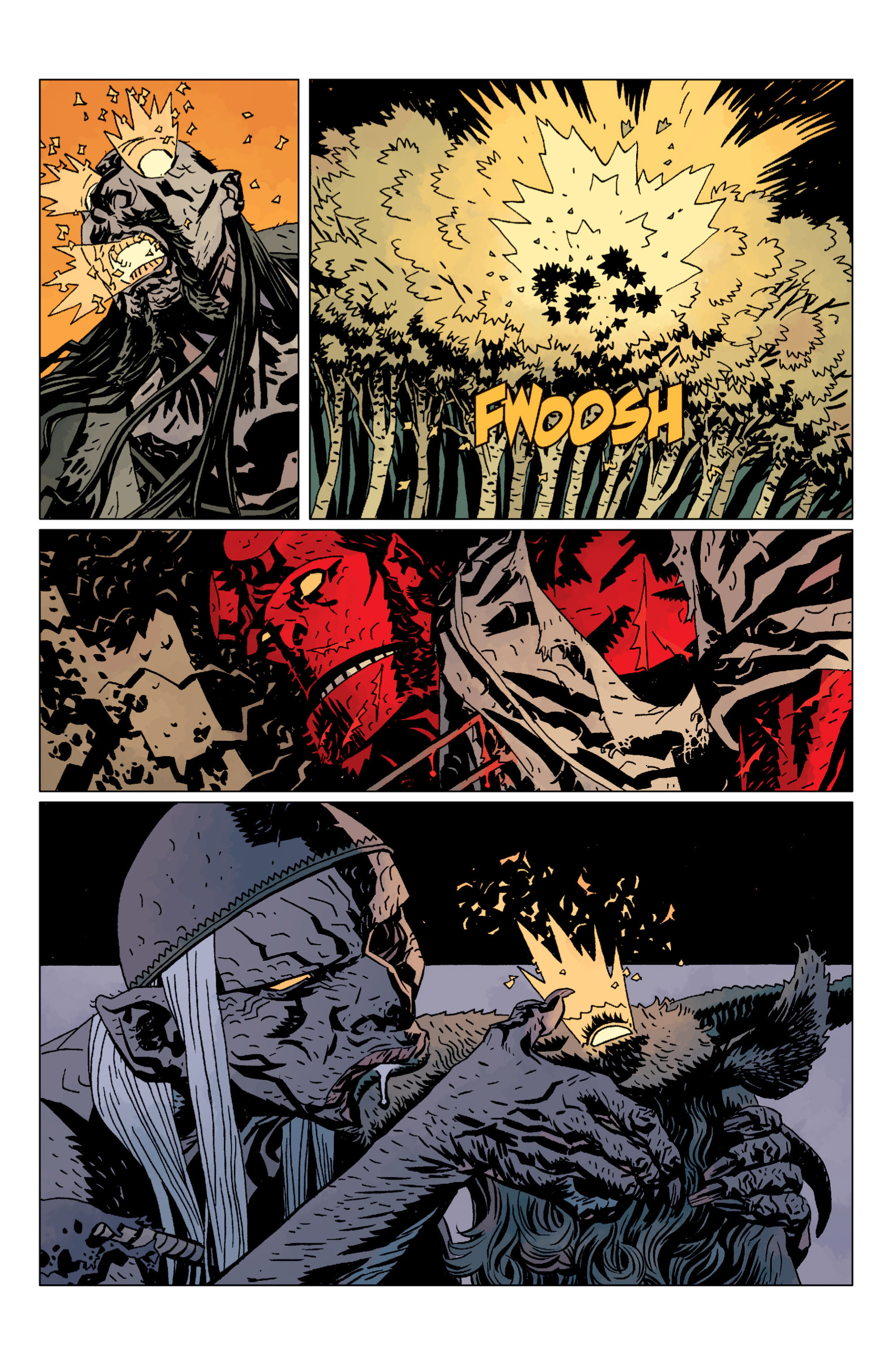 Read online Hellboy comic -  Issue #8 - 130