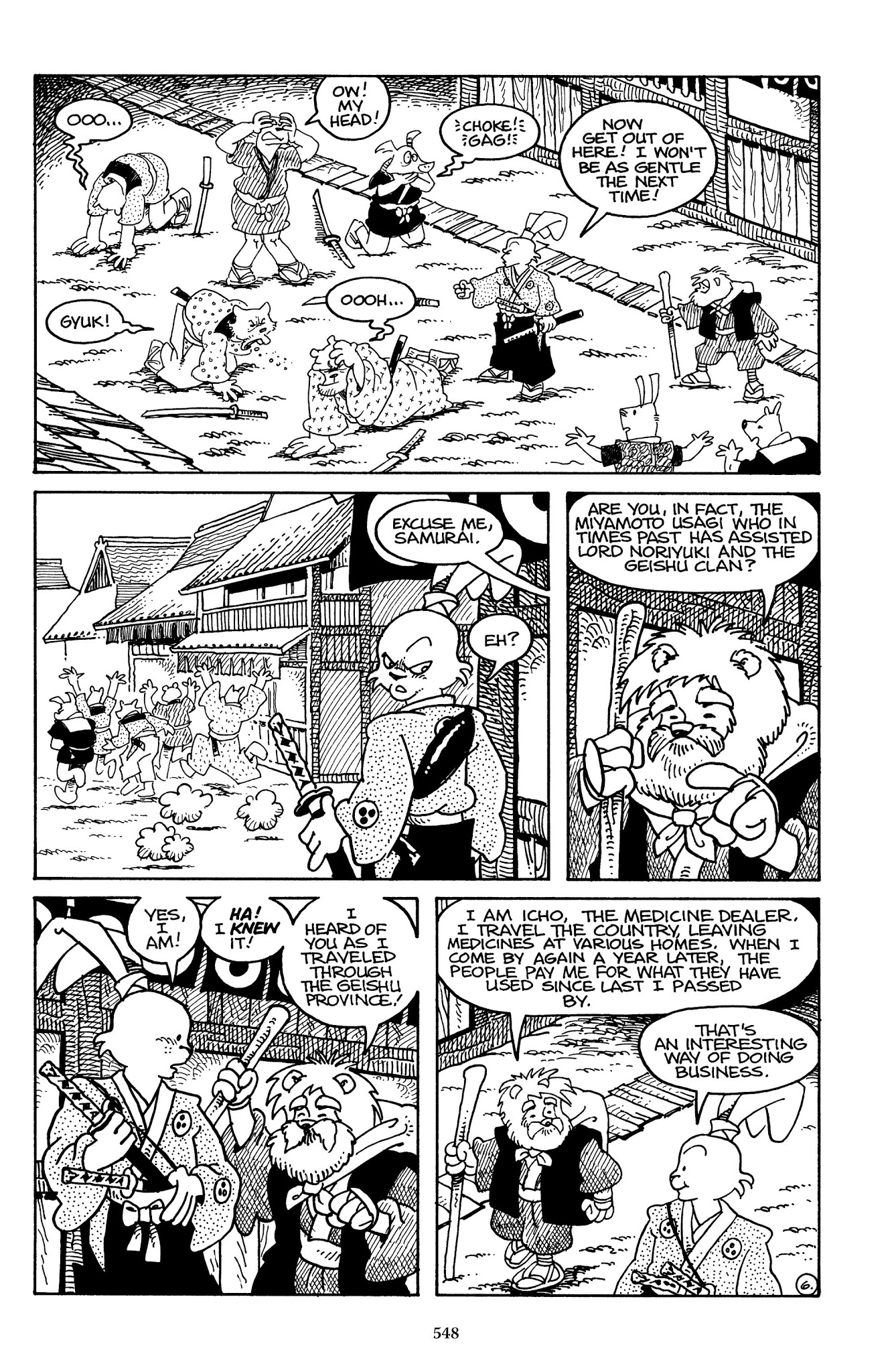 Read online The Usagi Yojimbo Saga comic -  Issue # TPB 1 - 535