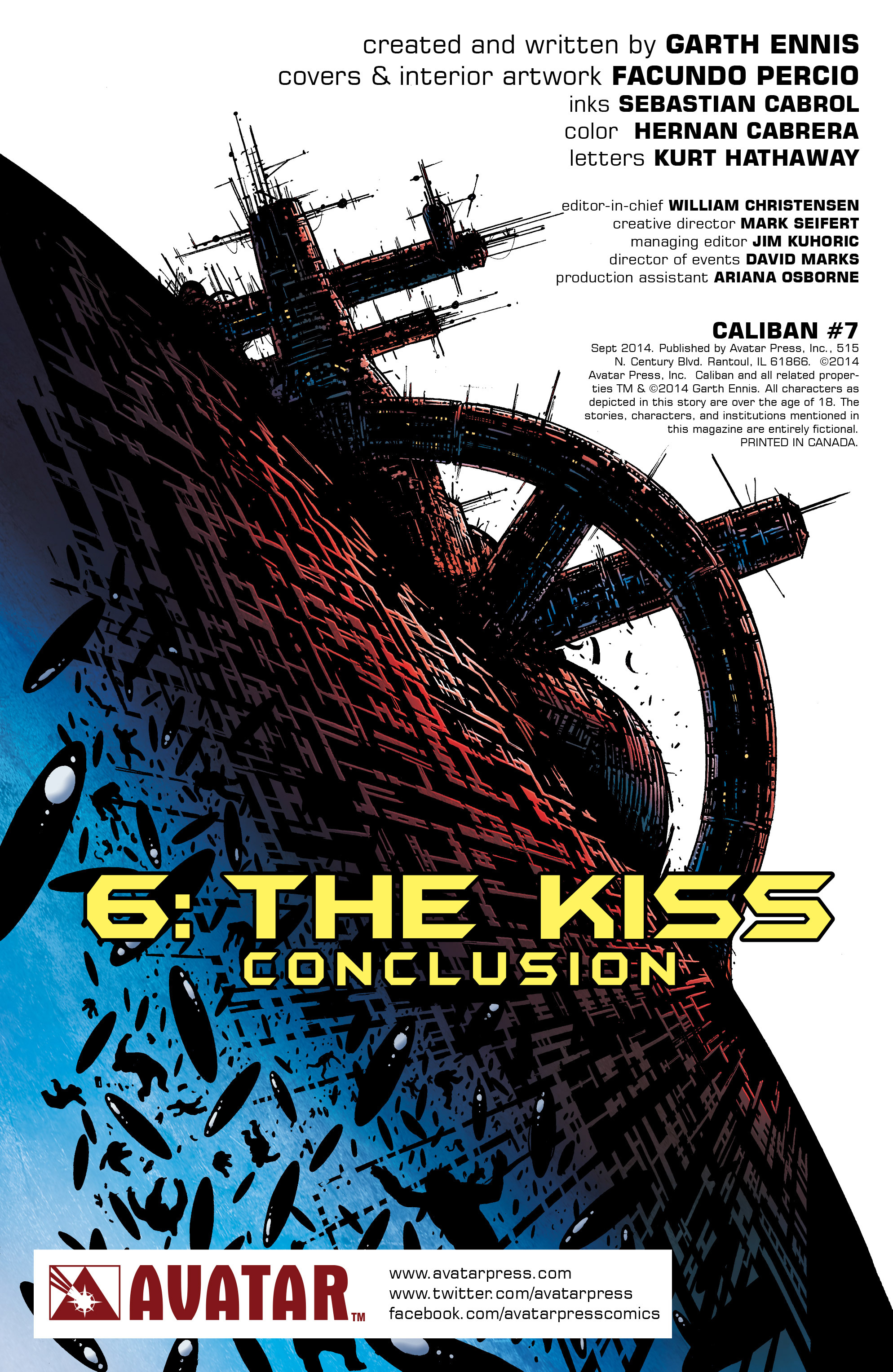 Read online Caliban comic -  Issue #7 - 6