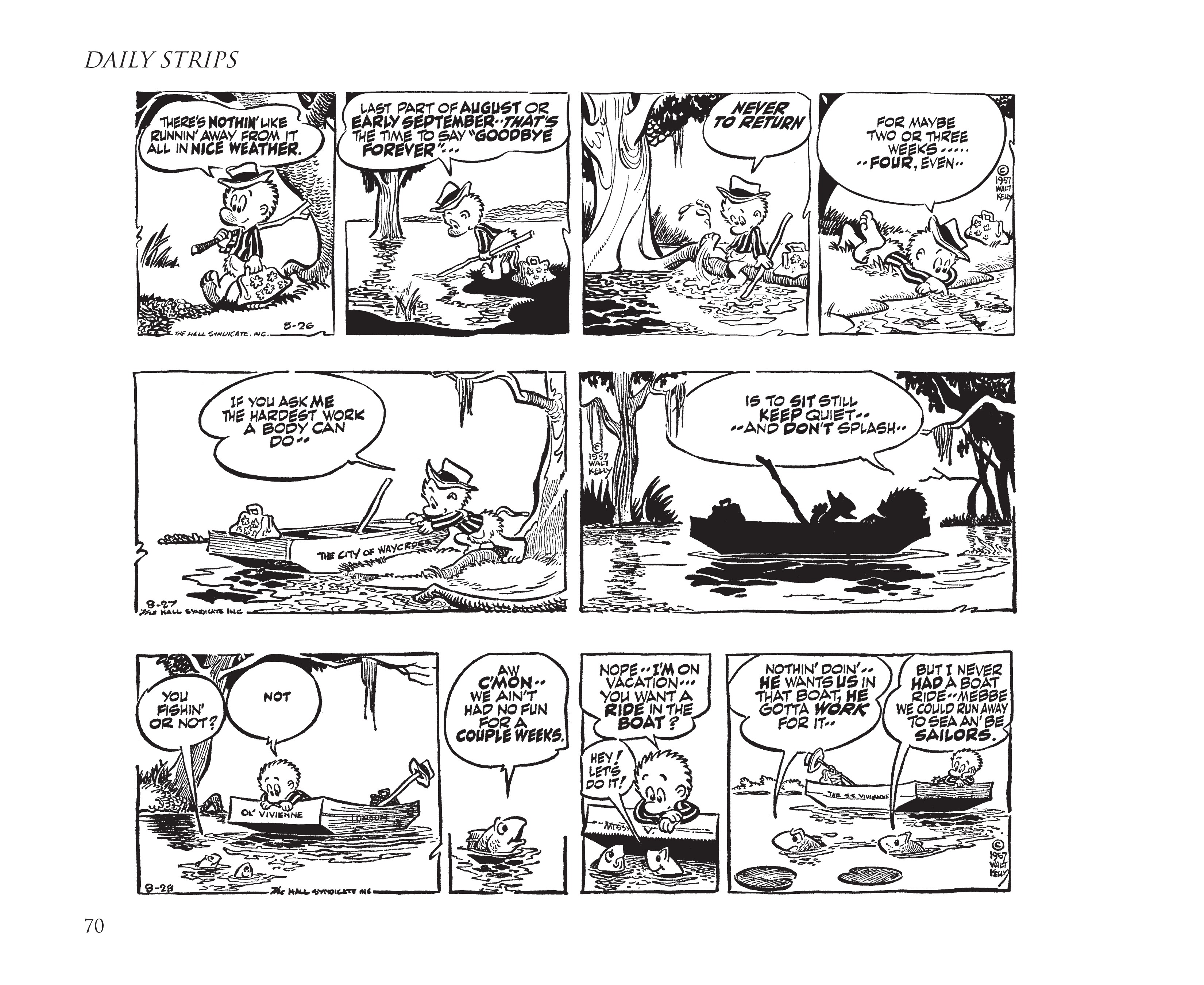 Read online Pogo by Walt Kelly: The Complete Syndicated Comic Strips comic -  Issue # TPB 5 (Part 1) - 79