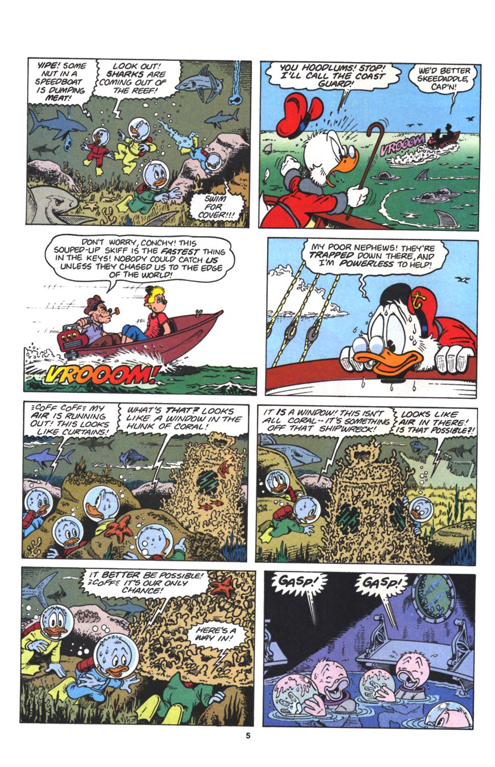 Read online Uncle Scrooge (1953) comic -  Issue #263 - 6