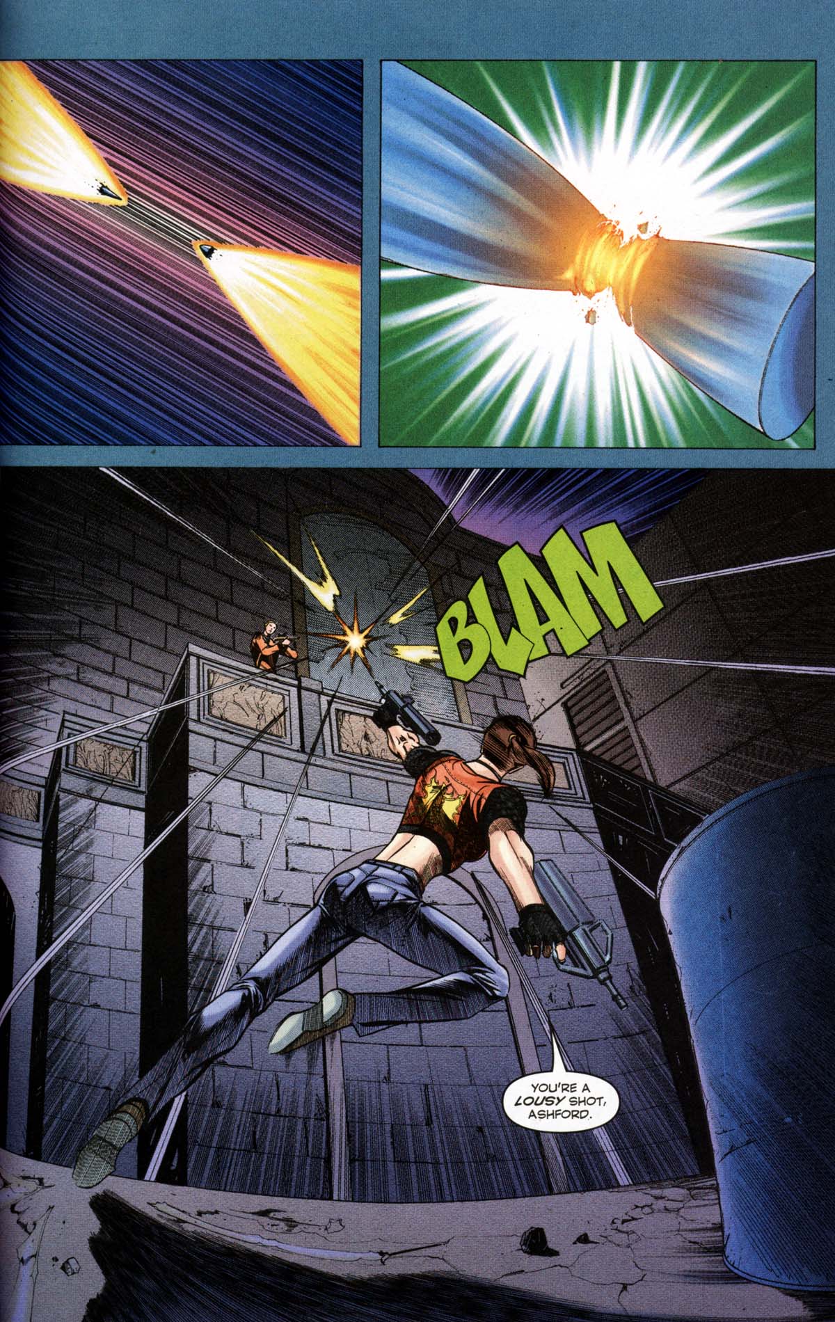 Read online Resident Evil Code: Veronica comic -  Issue #1 - 73