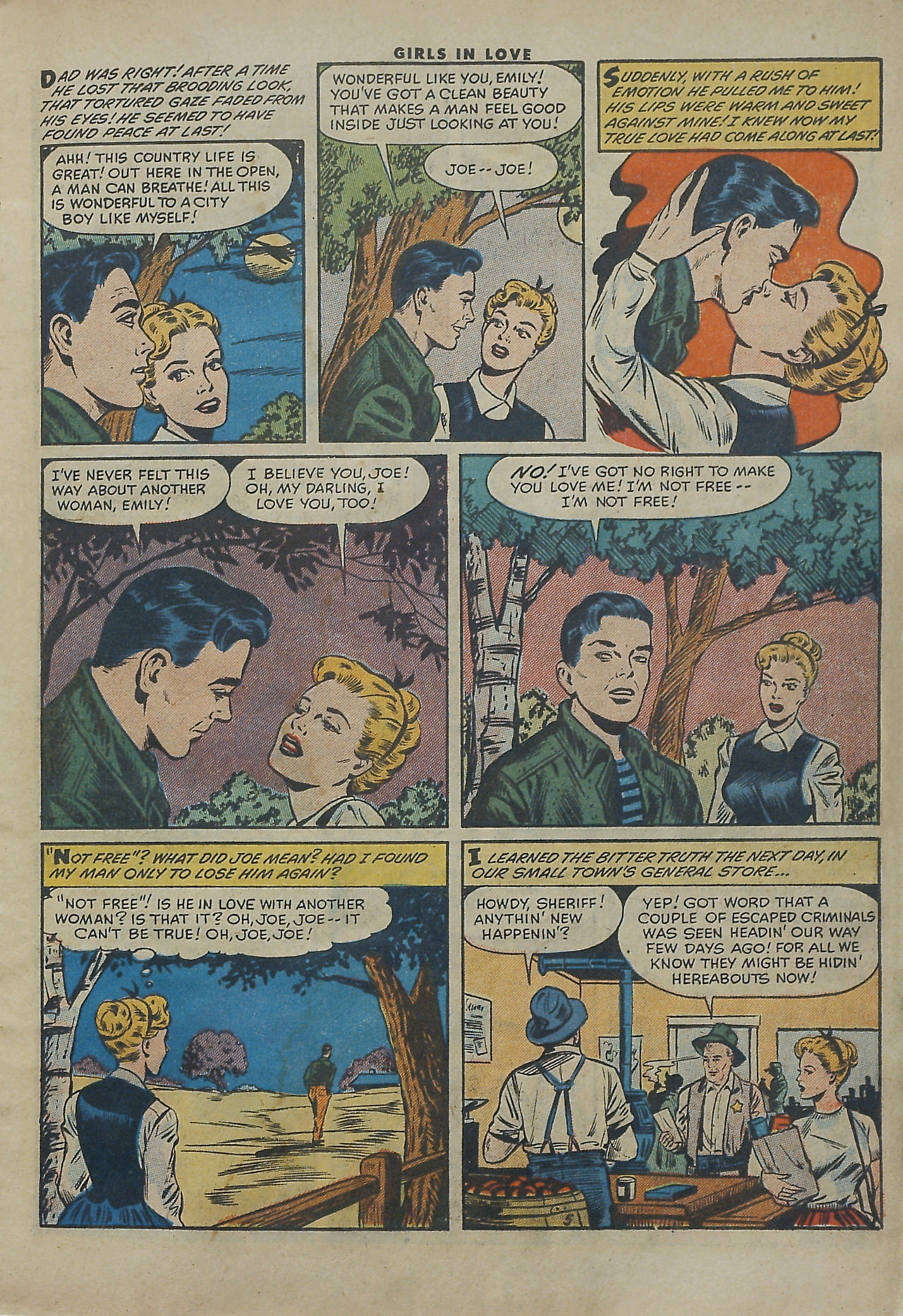 Read online Girls in Love (1955) comic -  Issue #52 - 7