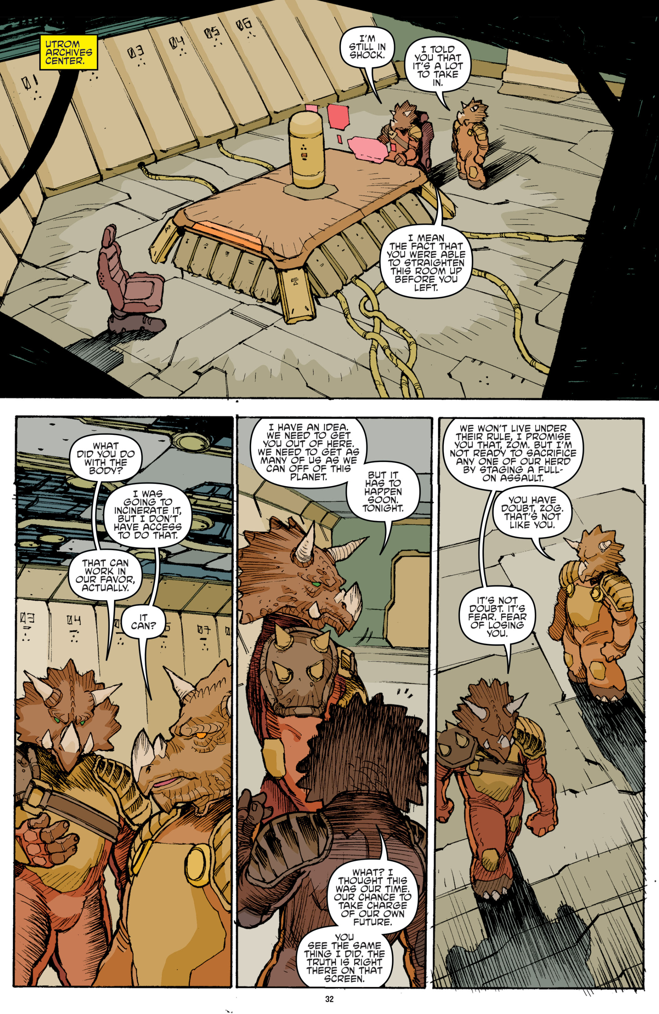 Read online Teenage Mutant Ninja Turtles: The IDW Collection comic -  Issue # TPB 11 (Part 1) - 32