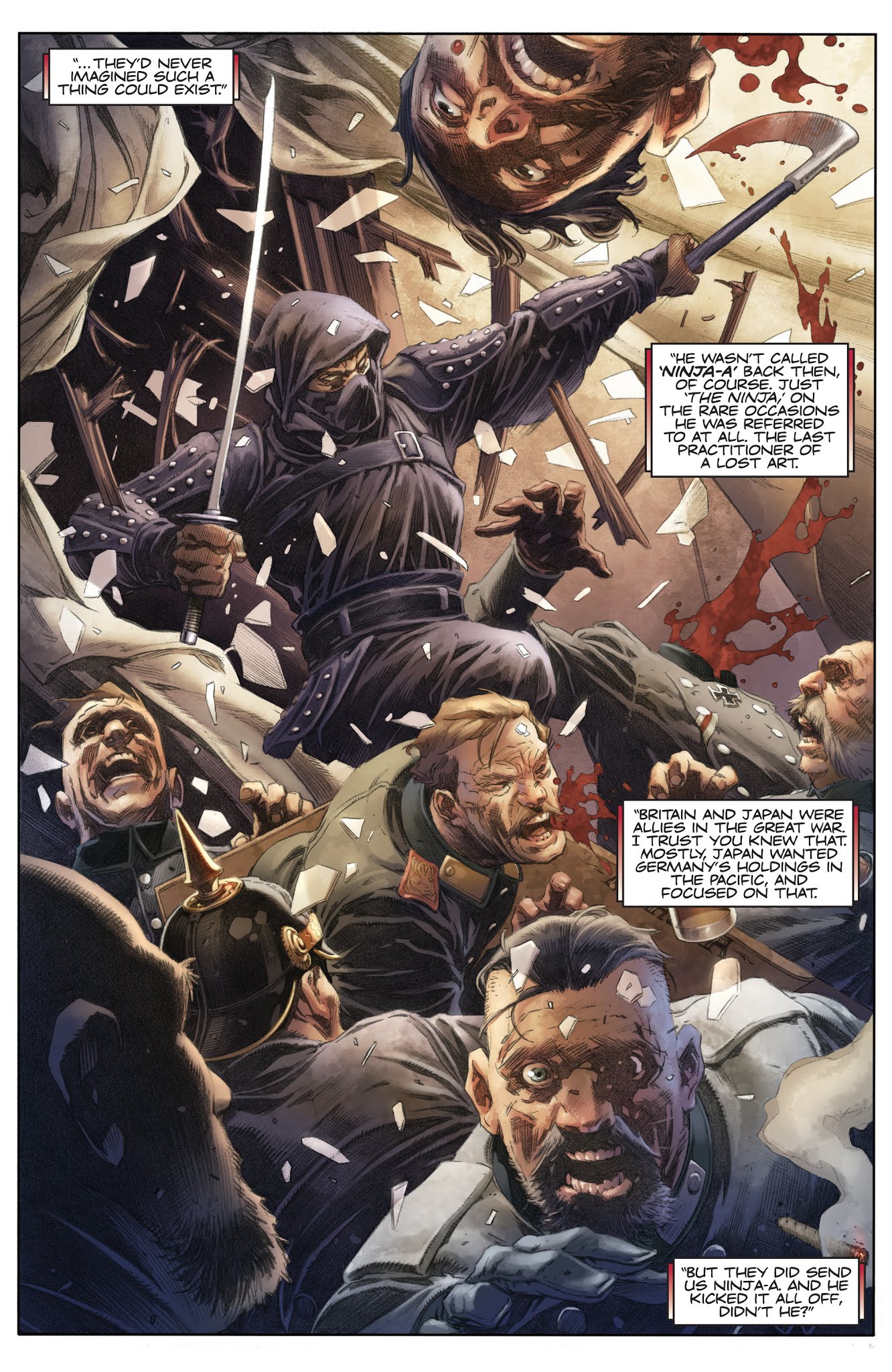 Read online Ninja-K comic -  Issue # _TPB 1 (Part 1) - 10