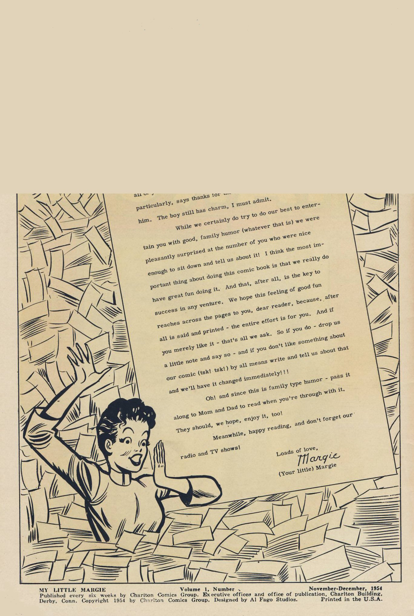 Read online My Little Margie (1954) comic -  Issue #4 - 2