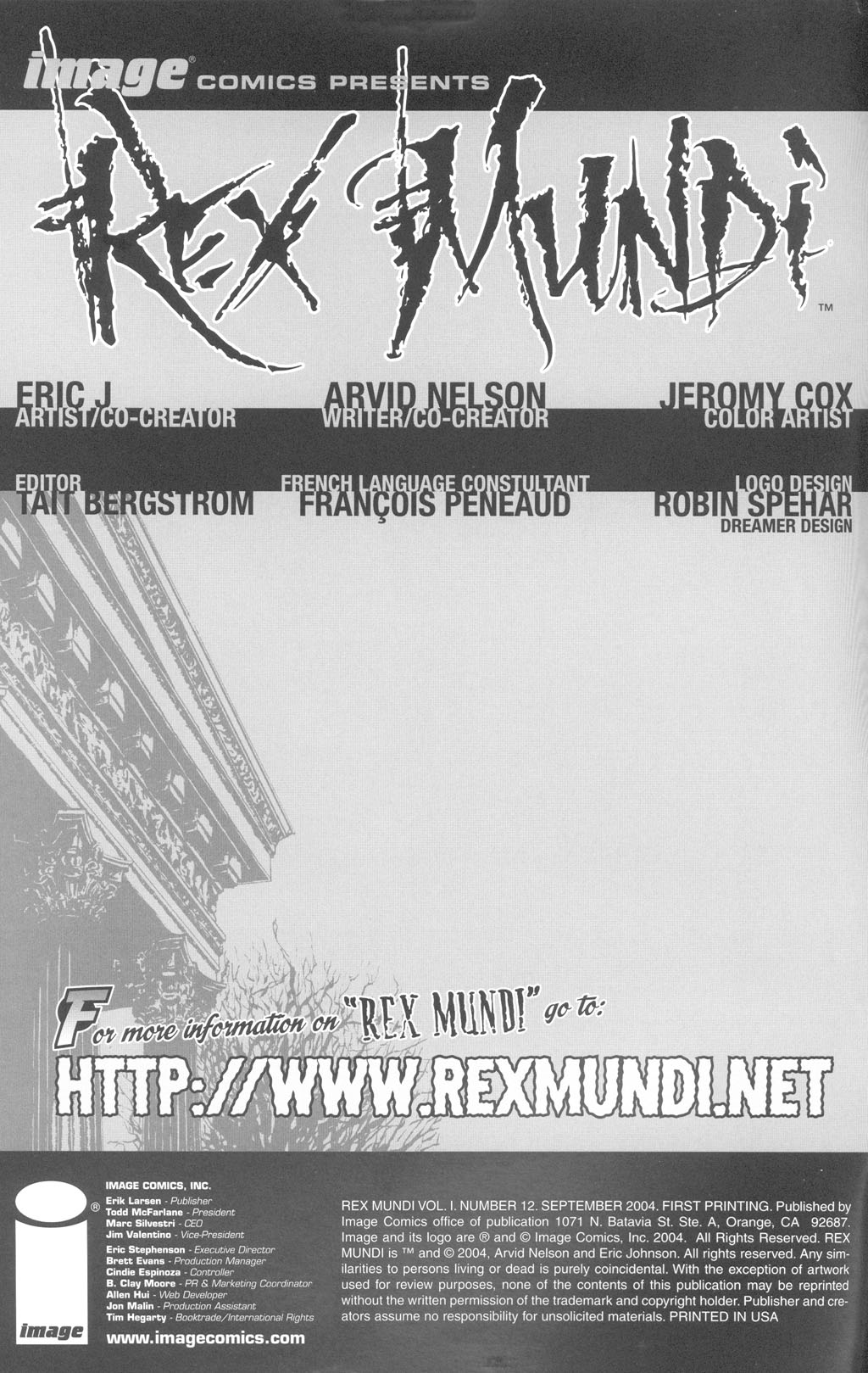 Read online Rex Mundi comic -  Issue #12 - 2