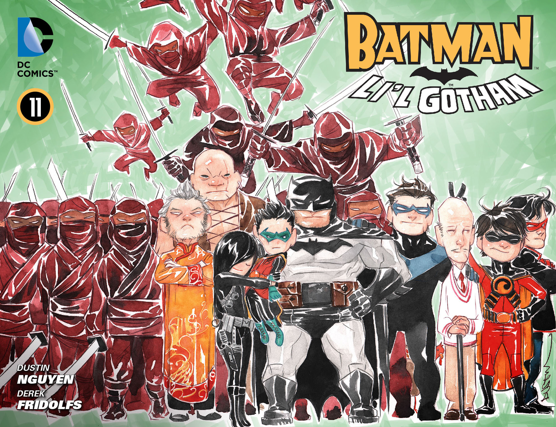 Read online Batman: Li'l Gotham (2012) comic -  Issue #11 - 1