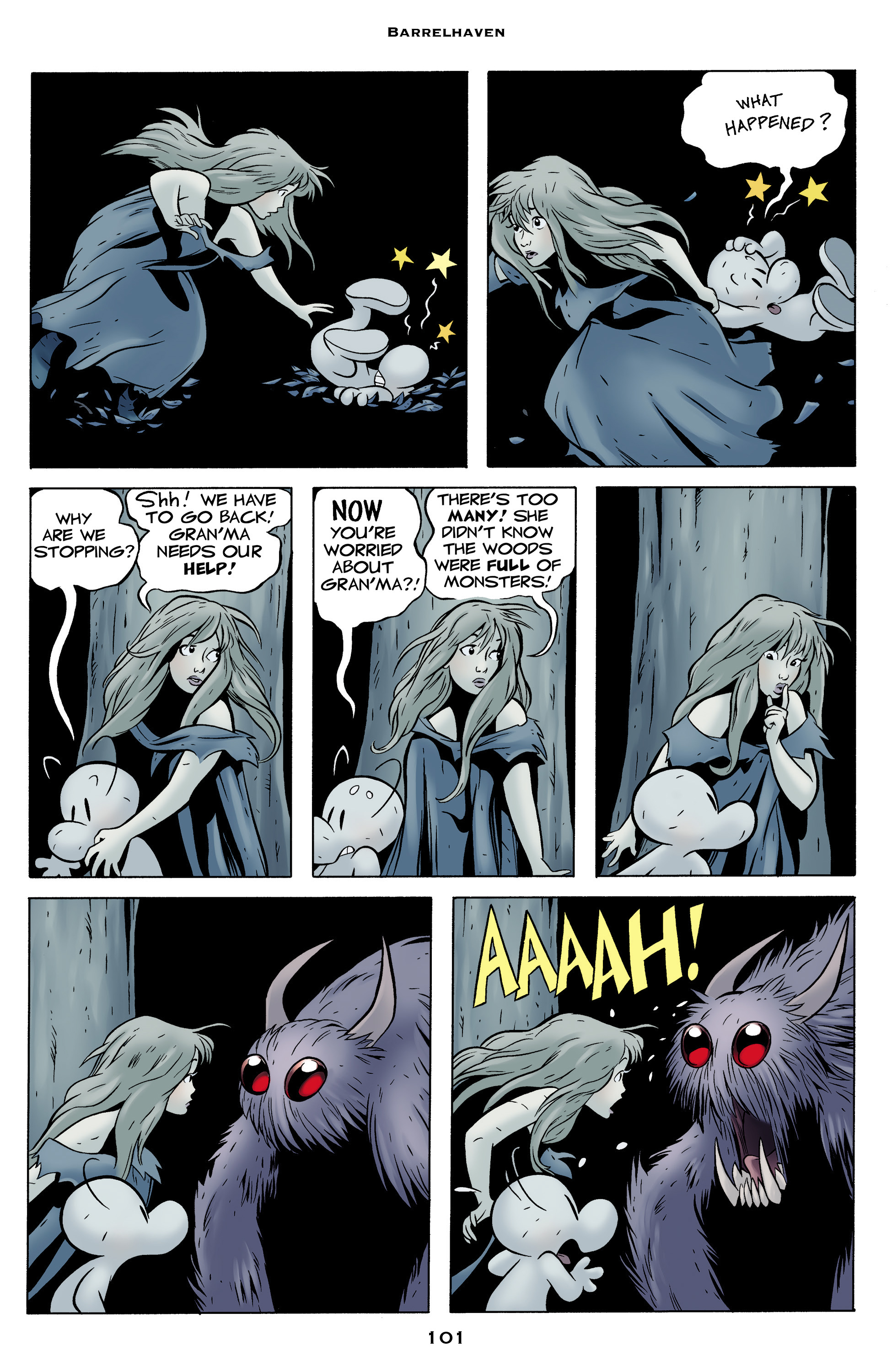 Read online Bone: Out From Boneville comic -  Issue # TPB - 101